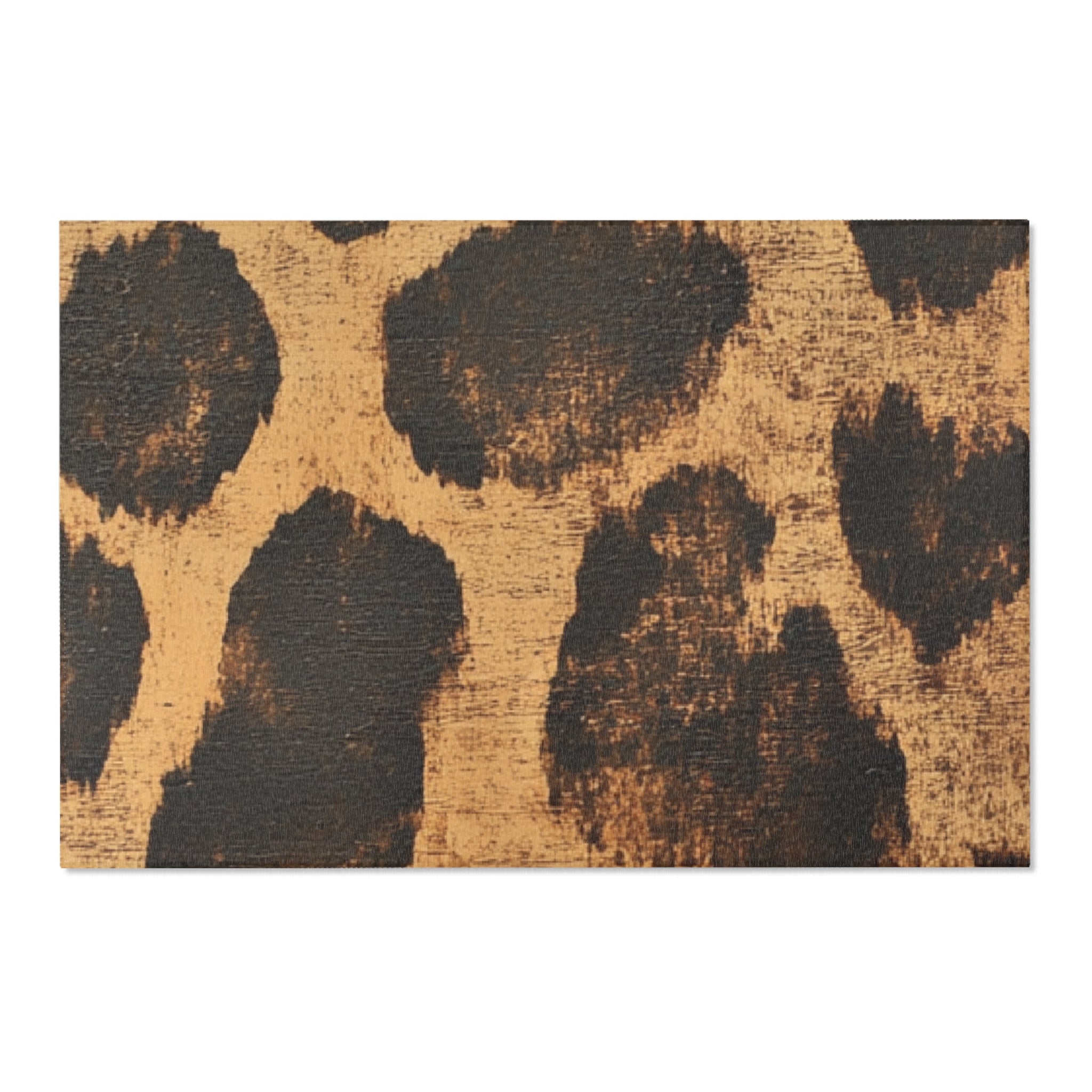 Giraffe Print Textured Area Rug, Artsulli - Art is Long, Life is Short, Home Decor, Size, 72" × 48", , , , , 91435433913789471011