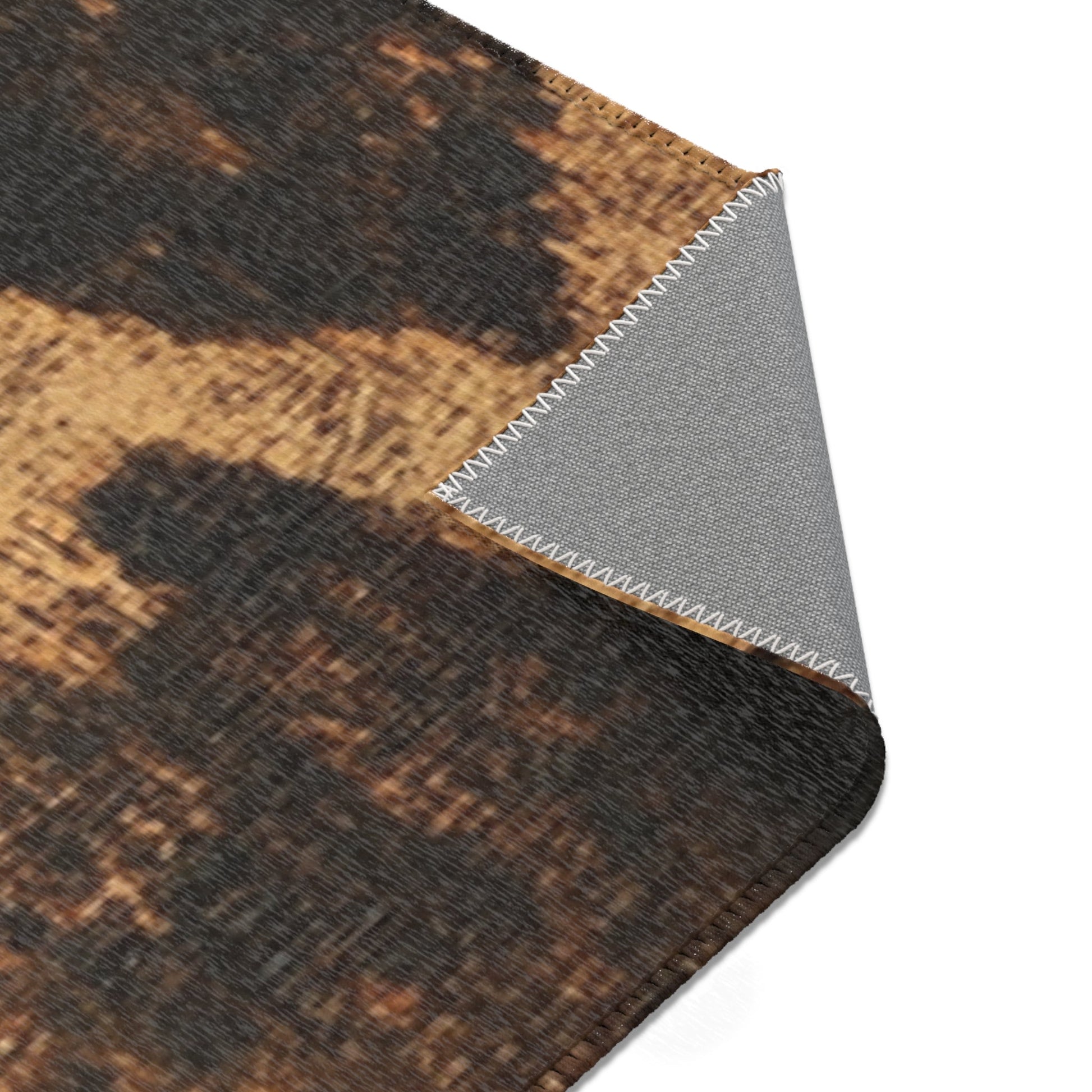 Giraffe Print Textured Area Rug, Artsulli - Art is Long, Life is Short, Home Decor, , , , , , , 
