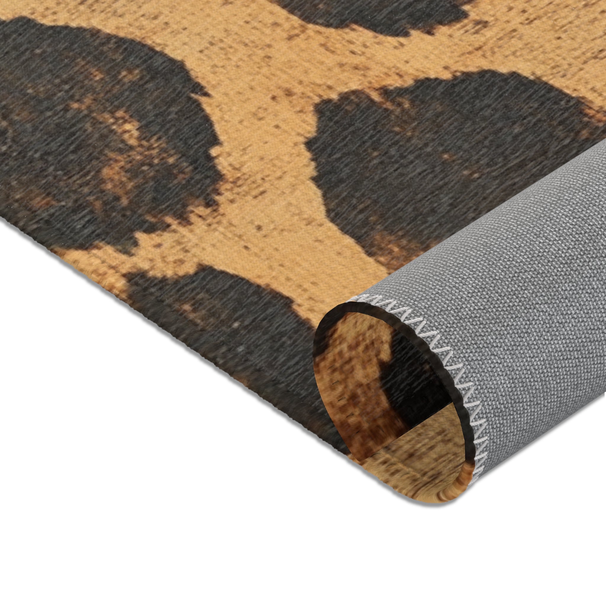 Giraffe Print Textured Area Rug, Artsulli - Art is Long, Life is Short, Home Decor, , , , , , , 