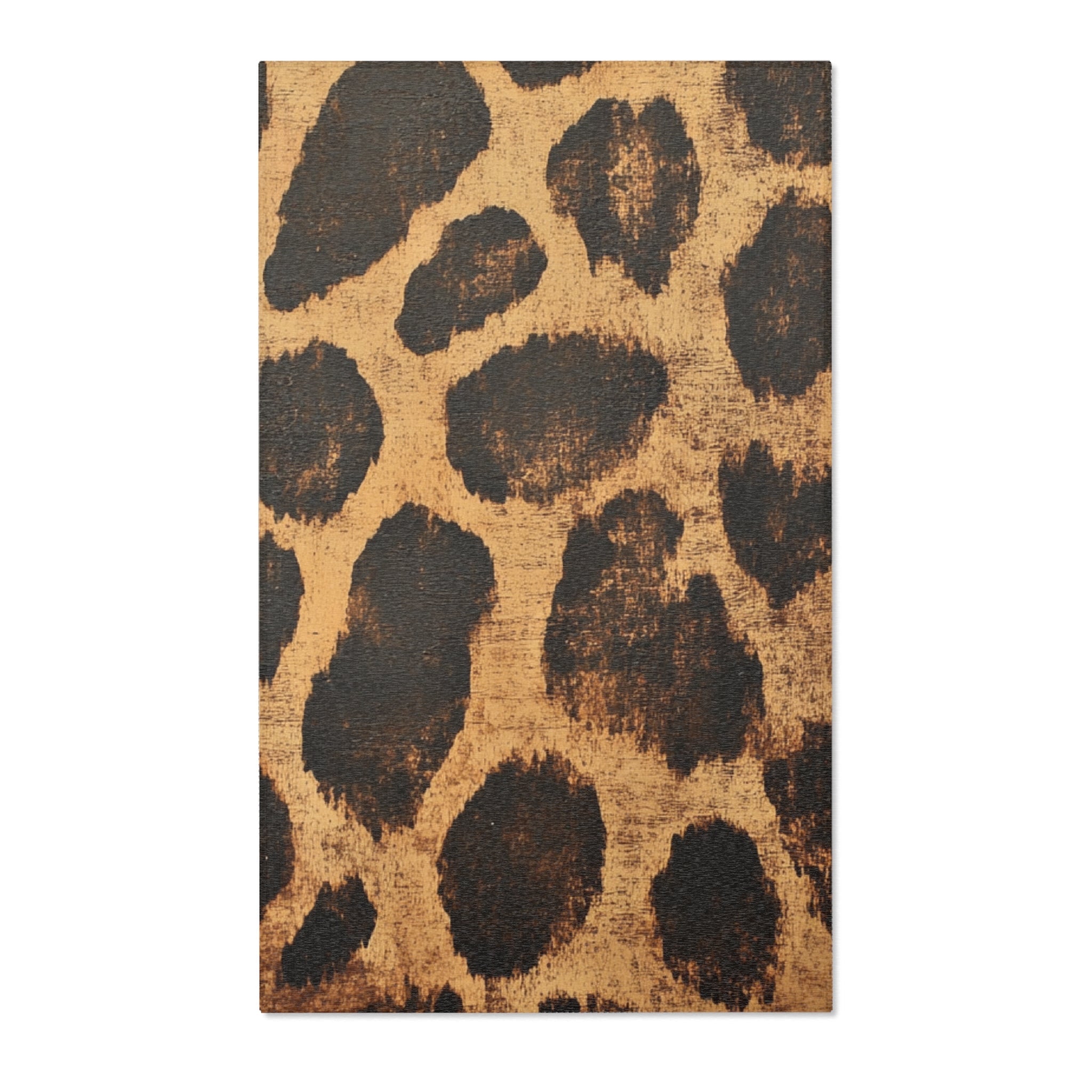 Giraffe Print Textured Area Rug, Artsulli - Art is Long, Life is Short, Home Decor, Size, 36" × 60", , , , , 95007554260363222659