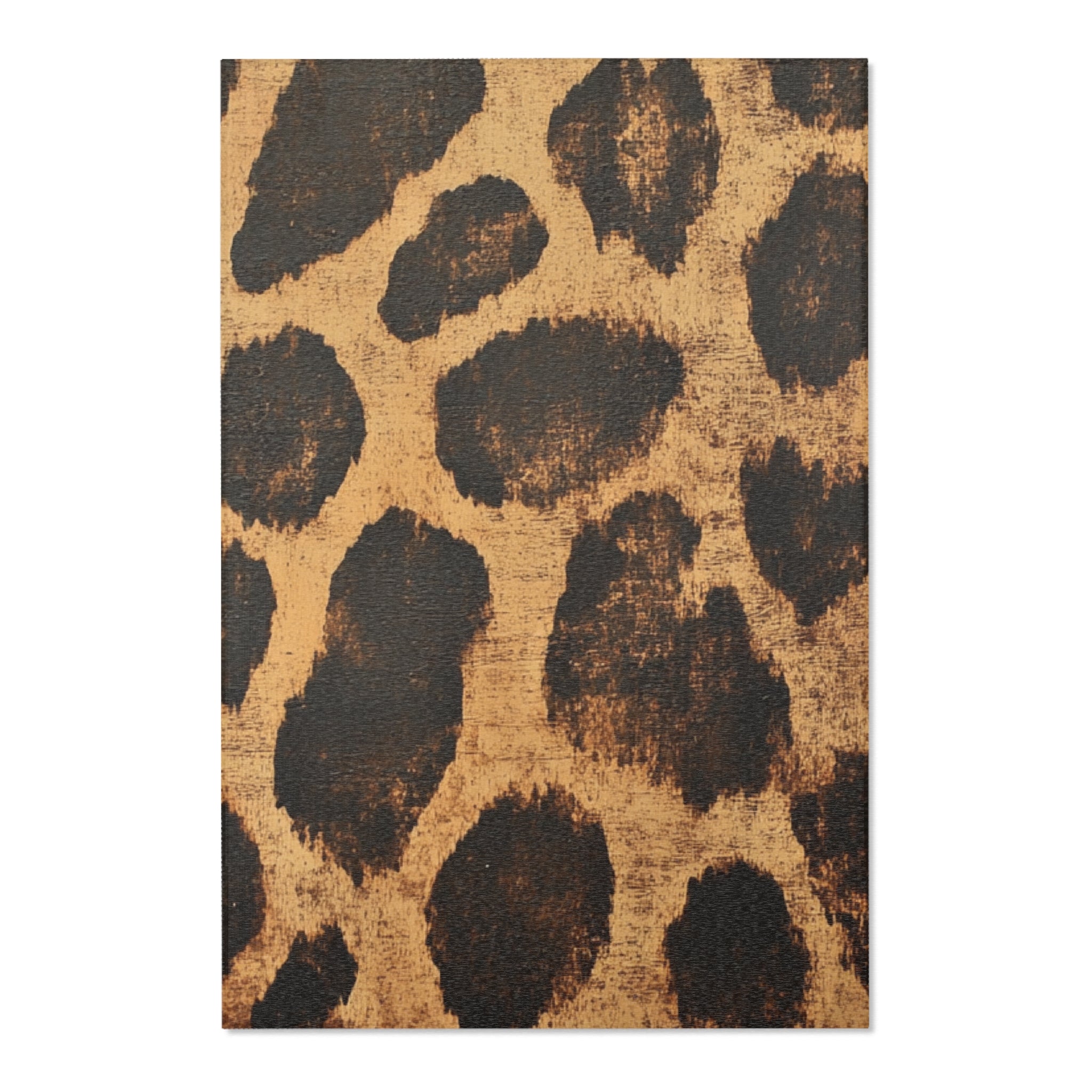 Giraffe Print Textured Area Rug, Artsulli - Art is Long, Life is Short, Home Decor, Size, 48" × 72", , , , , 31837119635184848642