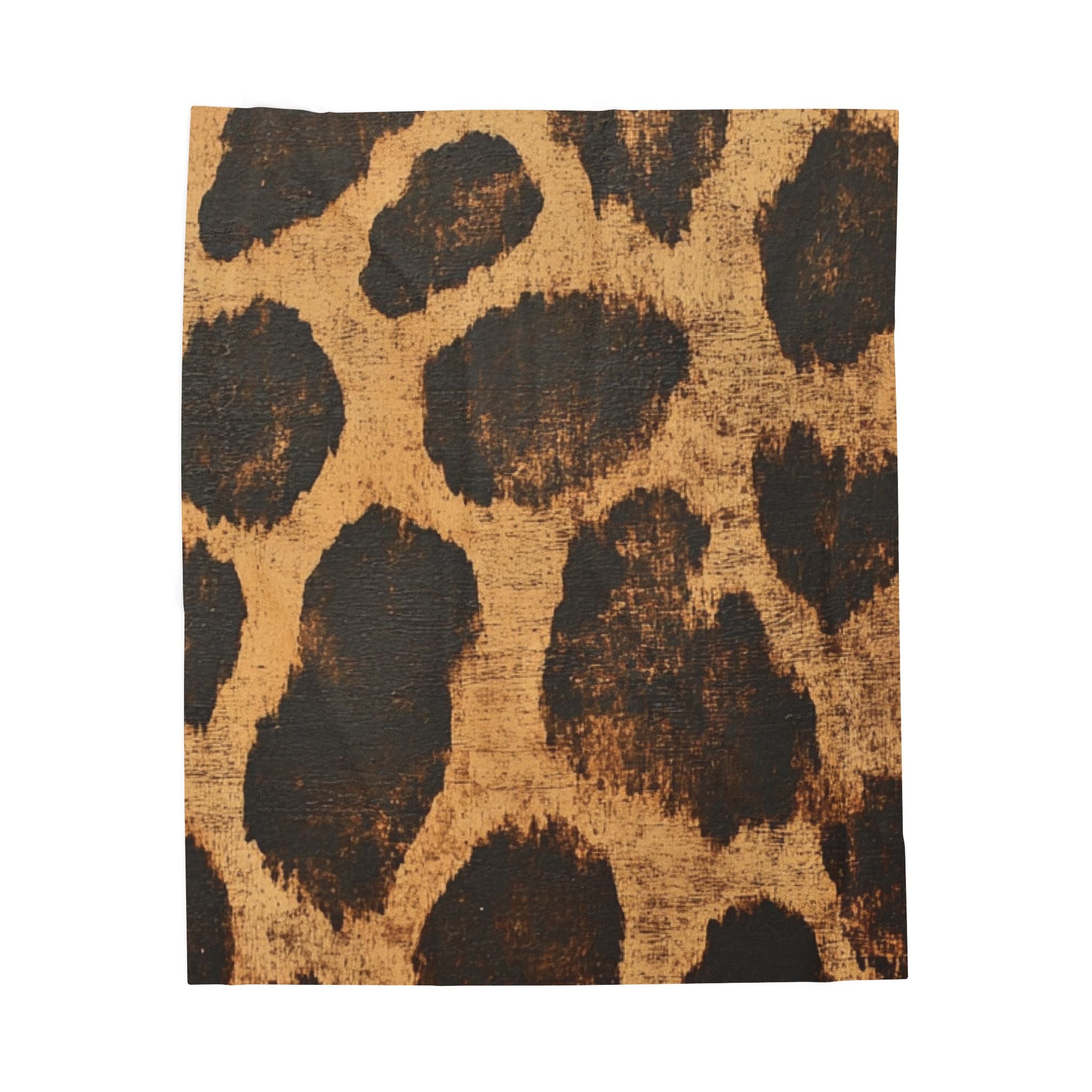 Giraffe Print Velveteen Blanket, Artsulli - Art is Long, Life is Short, All Over Prints, Size, 50" × 60", , , , , 42102567704870738970