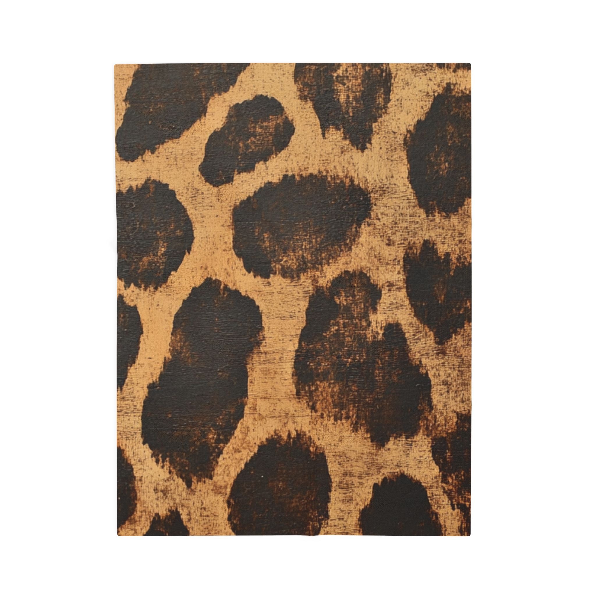Giraffe Print Velveteen Blanket, Artsulli - Art is Long, Life is Short, All Over Prints, Size, 30" × 40", , , , , 23815748500968444310