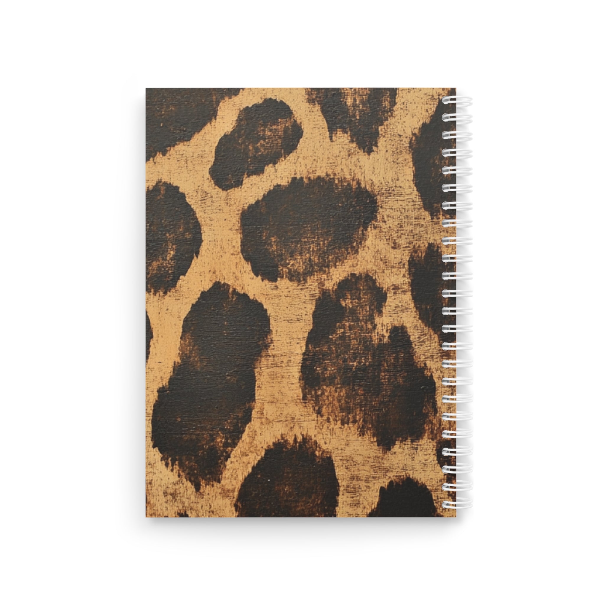 Giraffe Print Wide Ruled Spiral Notebook, Artsulli - Art is Long, Life is Short, Paper products, , , , , , , 