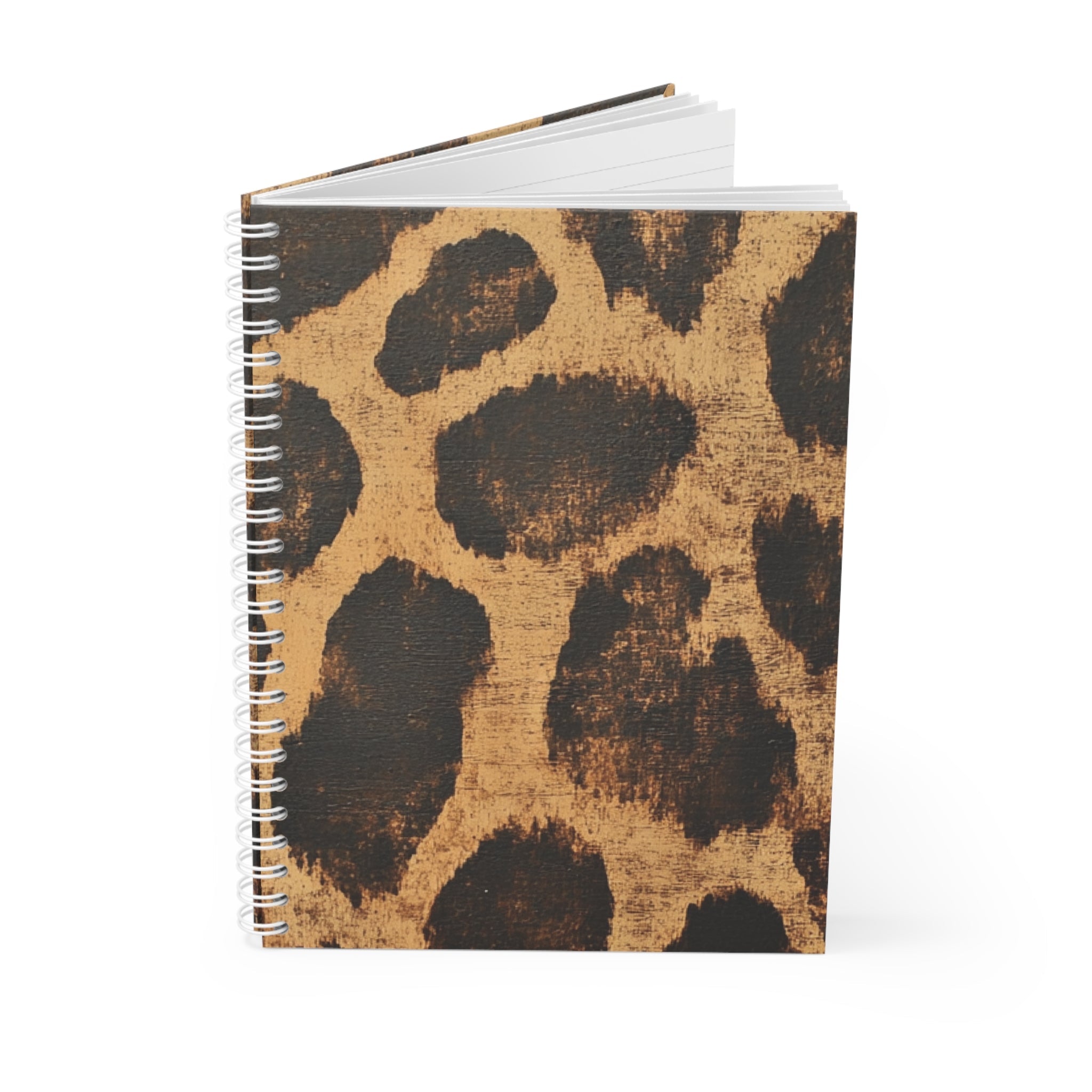 Giraffe Print Wide Ruled Spiral Notebook, Artsulli - Art is Long, Life is Short, Paper products, , , , , , , 