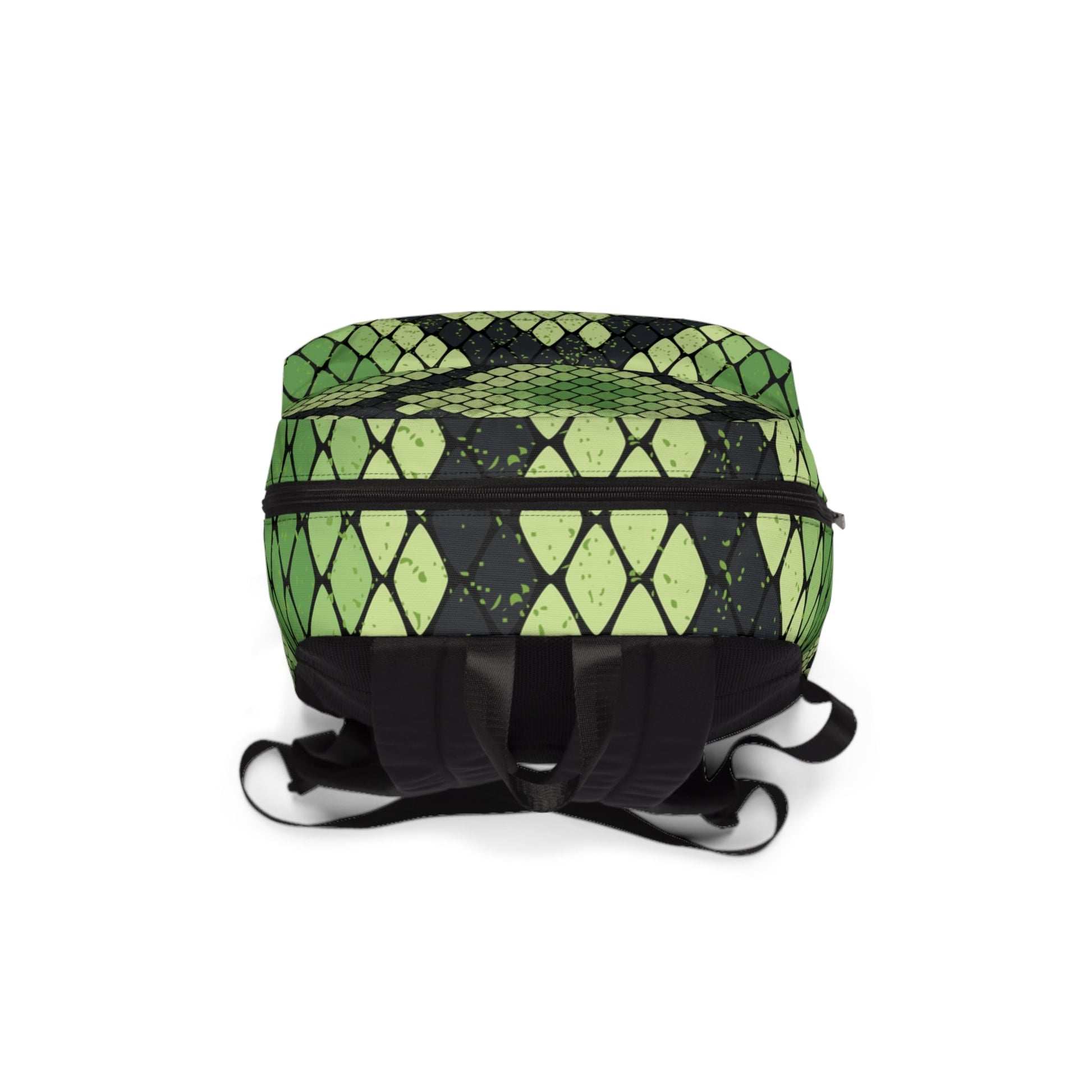 Green and Black Snakeskin Backpack, Artsulli - Art is Long, Life is Short, Bags, , , , , , , 