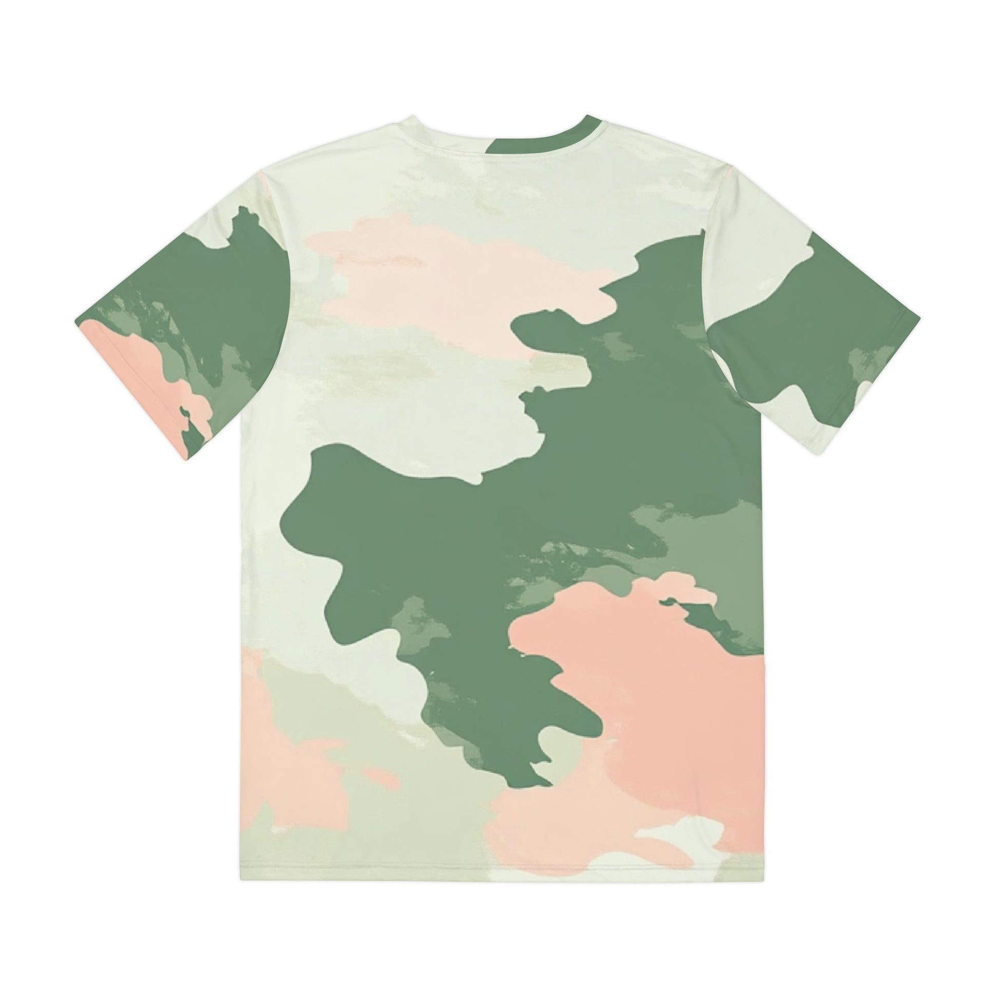 Green and Pink Camo T-Shirt, Artsulli - Art is Long, Life is Short, All Over Prints, , , , , , , 