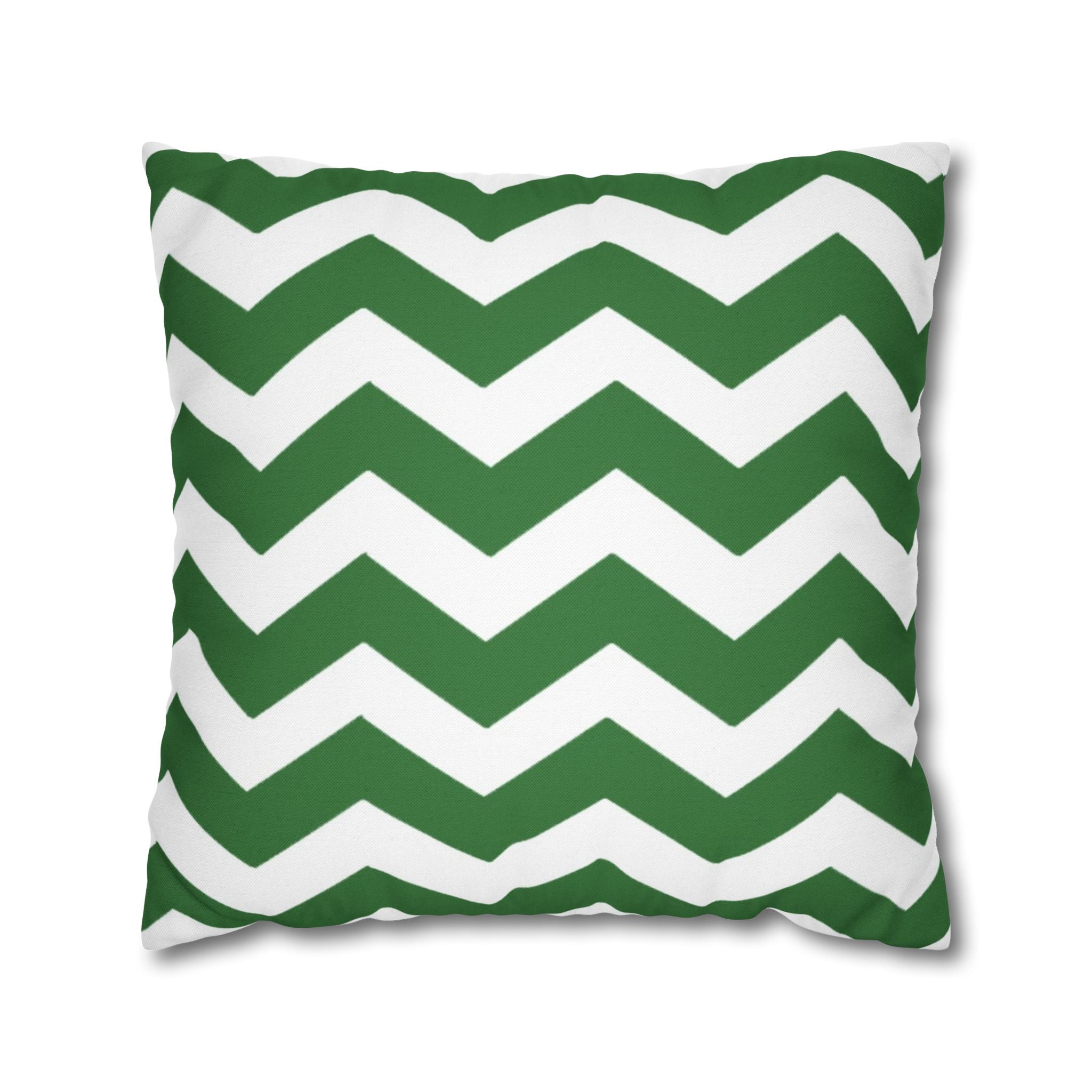 Green and White Chevron Throw Pillow, Artsulli - Art is Long, Life is Short, Home Decor, Size, 20" × 20", , , , , 10910209011657032707