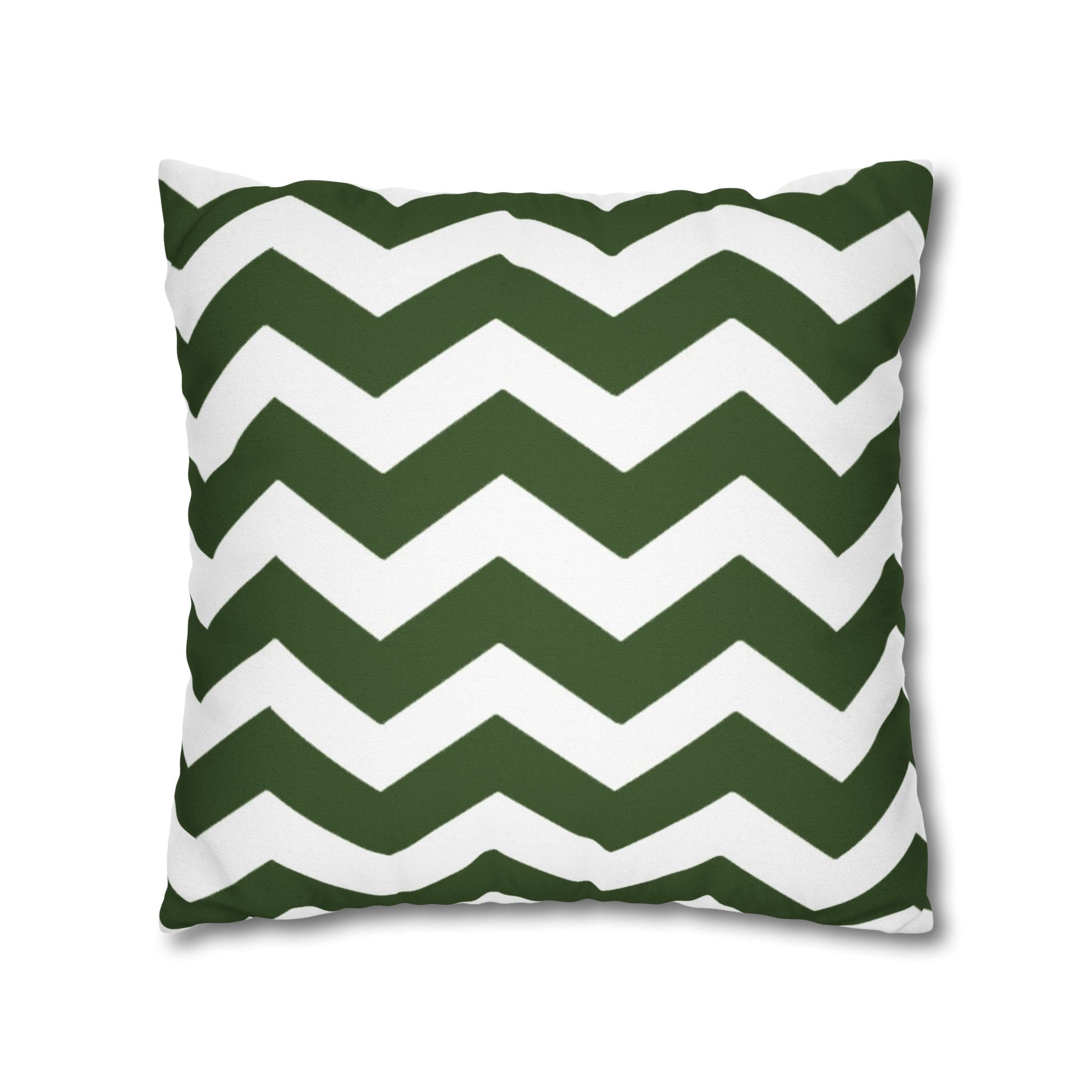 Green and White Chevron Throw Pillow, Artsulli - Art is Long, Life is Short, Home Decor, , , , , , , 
