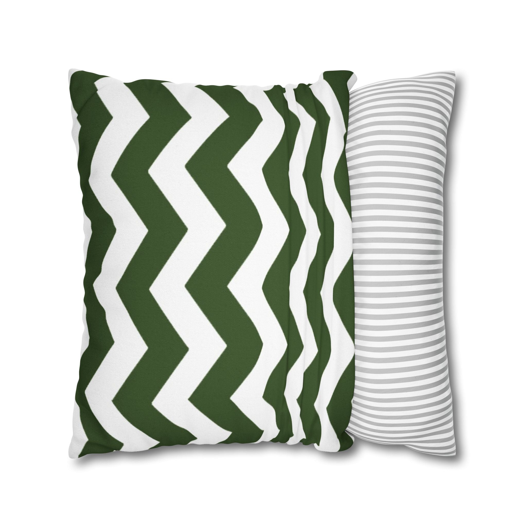 Green and White Chevron Throw Pillow, Artsulli - Art is Long, Life is Short, Home Decor, , , , , , , 