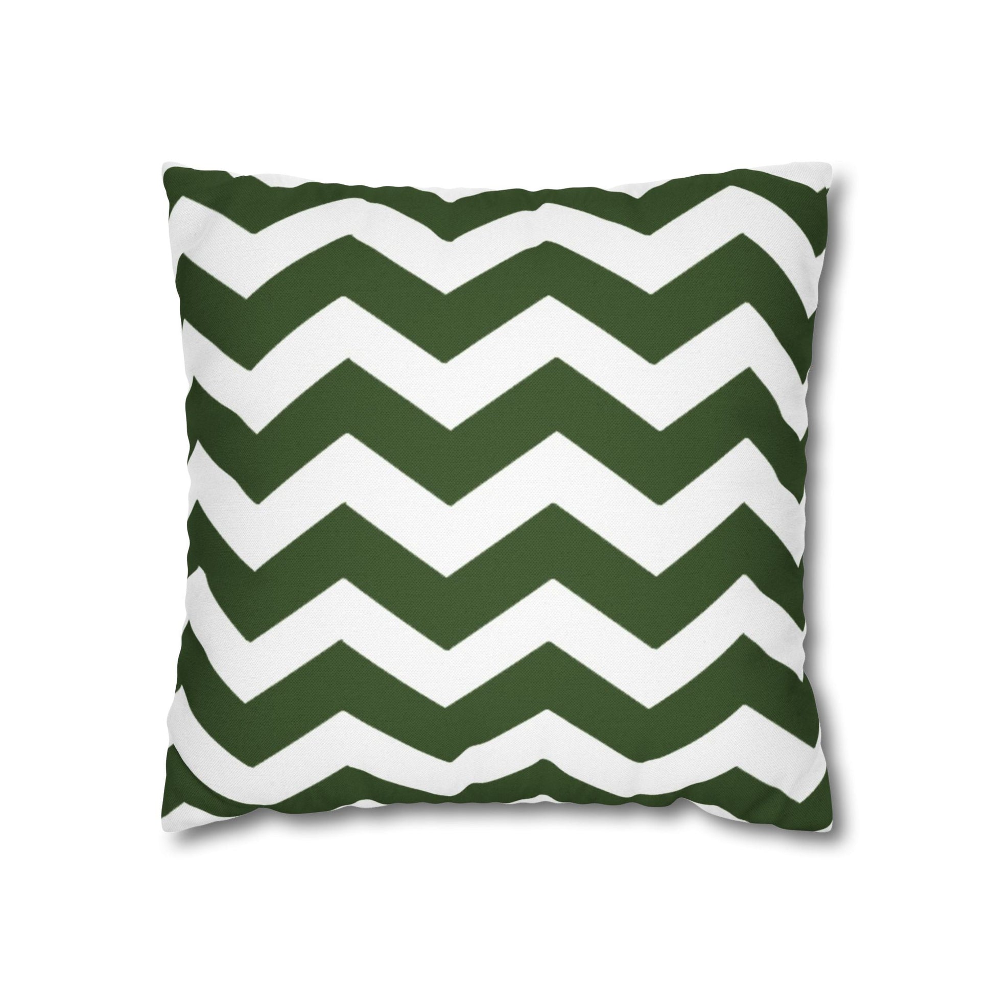Green and White Chevron Throw Pillow, Artsulli - Art is Long, Life is Short, Home Decor, Size, 16" × 16", , , , , 11813975509781738238