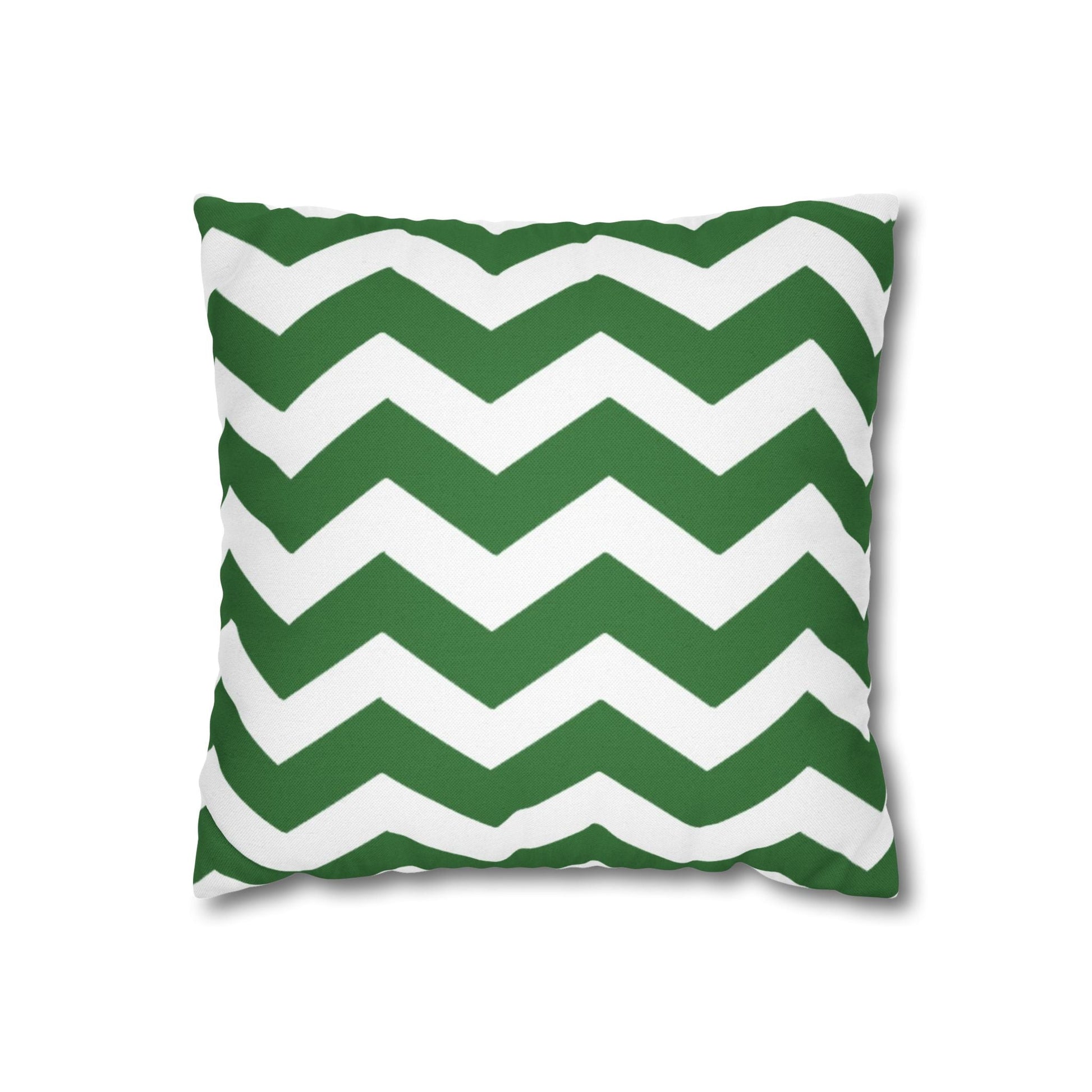 Green and White Chevron Throw Pillow, Artsulli - Art is Long, Life is Short, Home Decor, Size, 14" × 14", , , , , 15388619877848310792