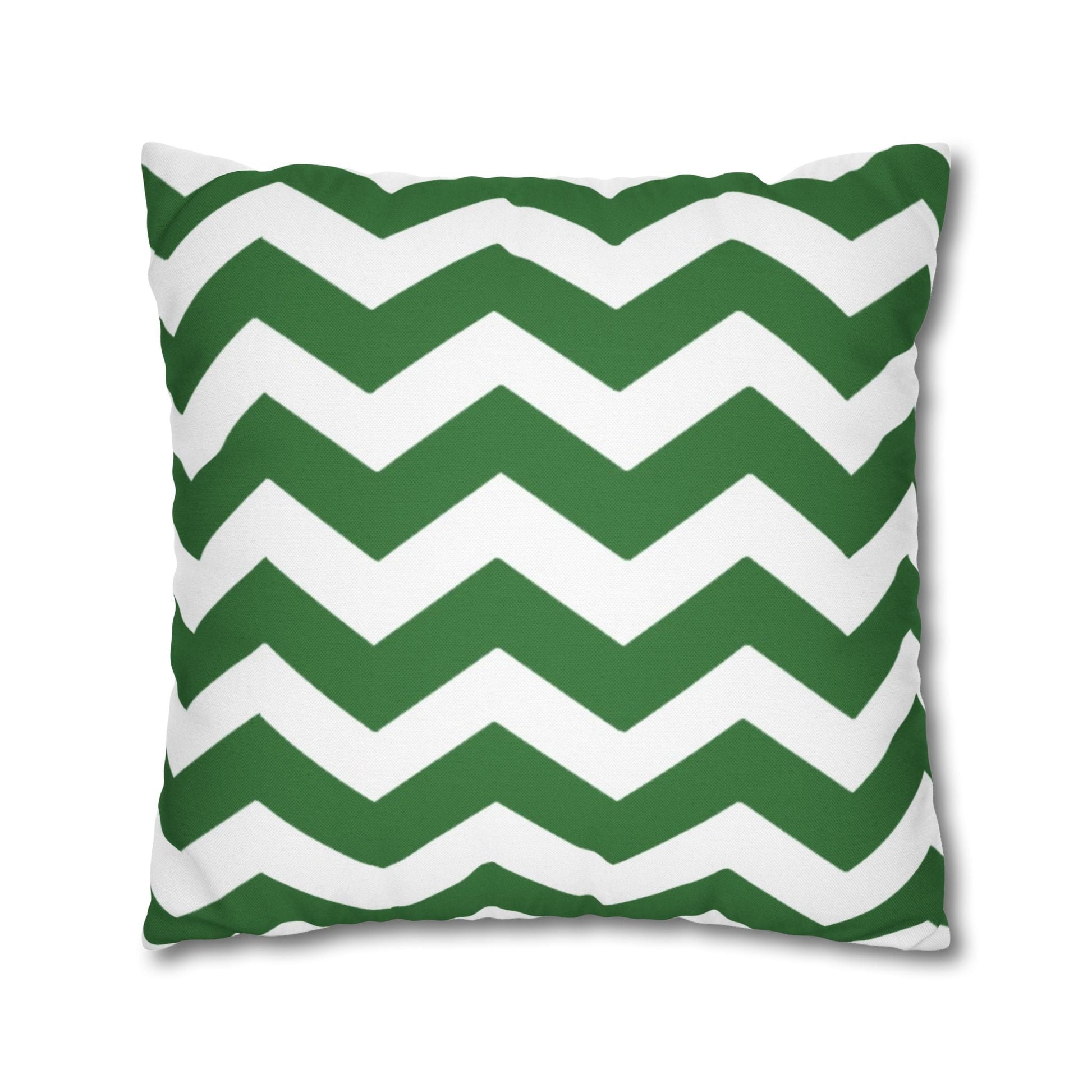 Green and White Chevron Throw Pillow, Artsulli - Art is Long, Life is Short, Home Decor, , , , , , , 
