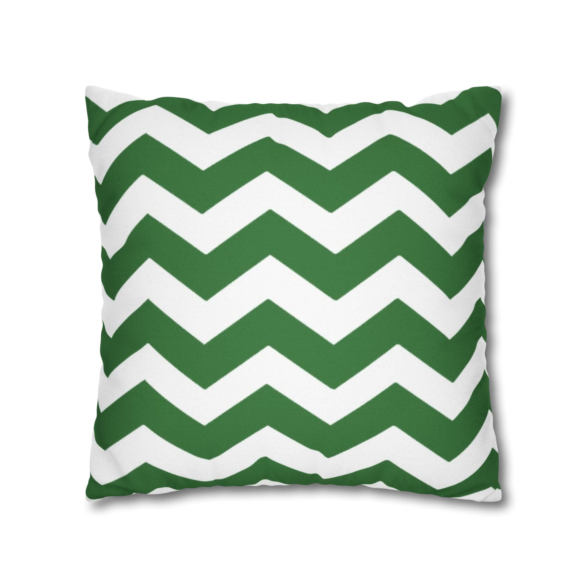 Green and White Chevron Throw Pillow, Artsulli - Art is Long, Life is Short, Home Decor, , , , , , , 