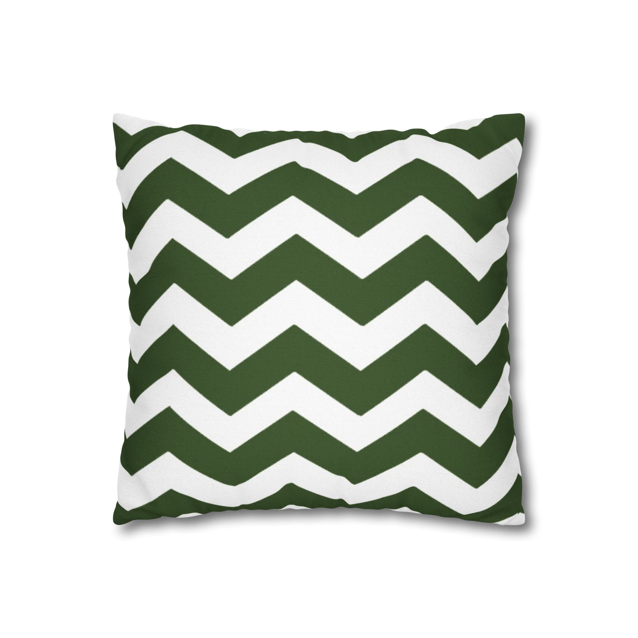 Green and White Chevron Throw Pillow, Artsulli - Art is Long, Life is Short, Home Decor, , , , , , , 