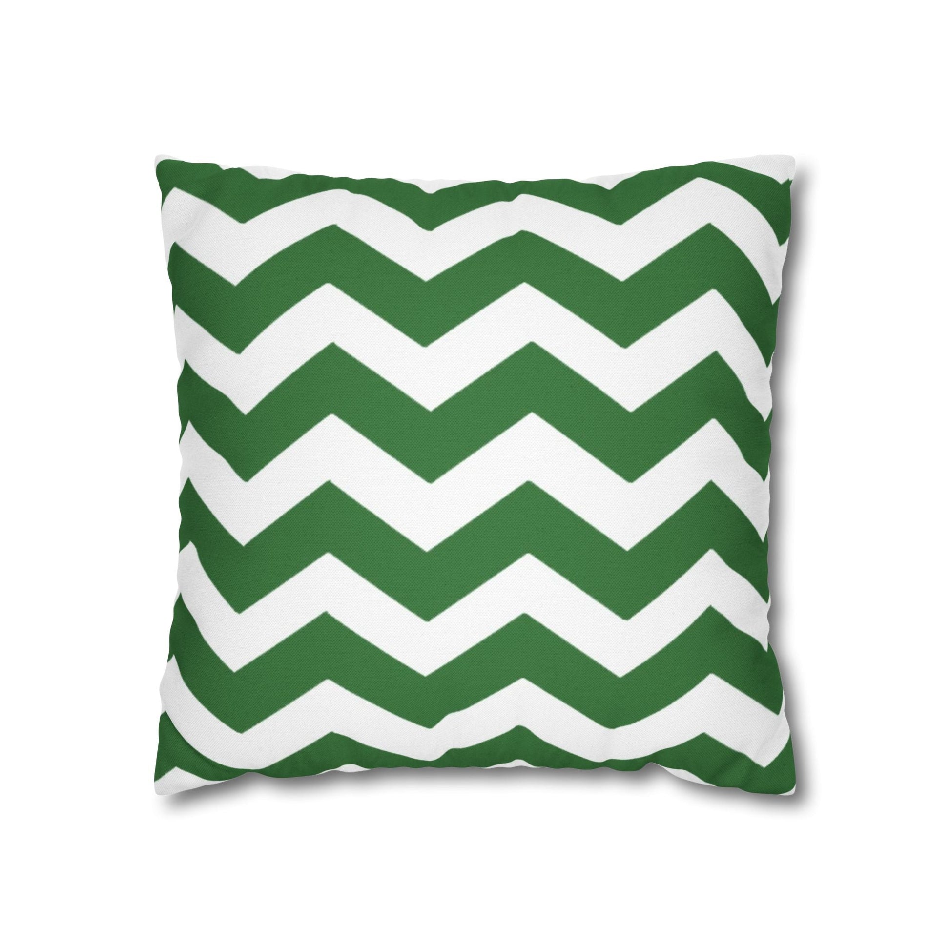 Green and White Chevron Throw Pillow, Artsulli - Art is Long, Life is Short, Home Decor, Size, 16" × 16", , , , , 79539961629503848201