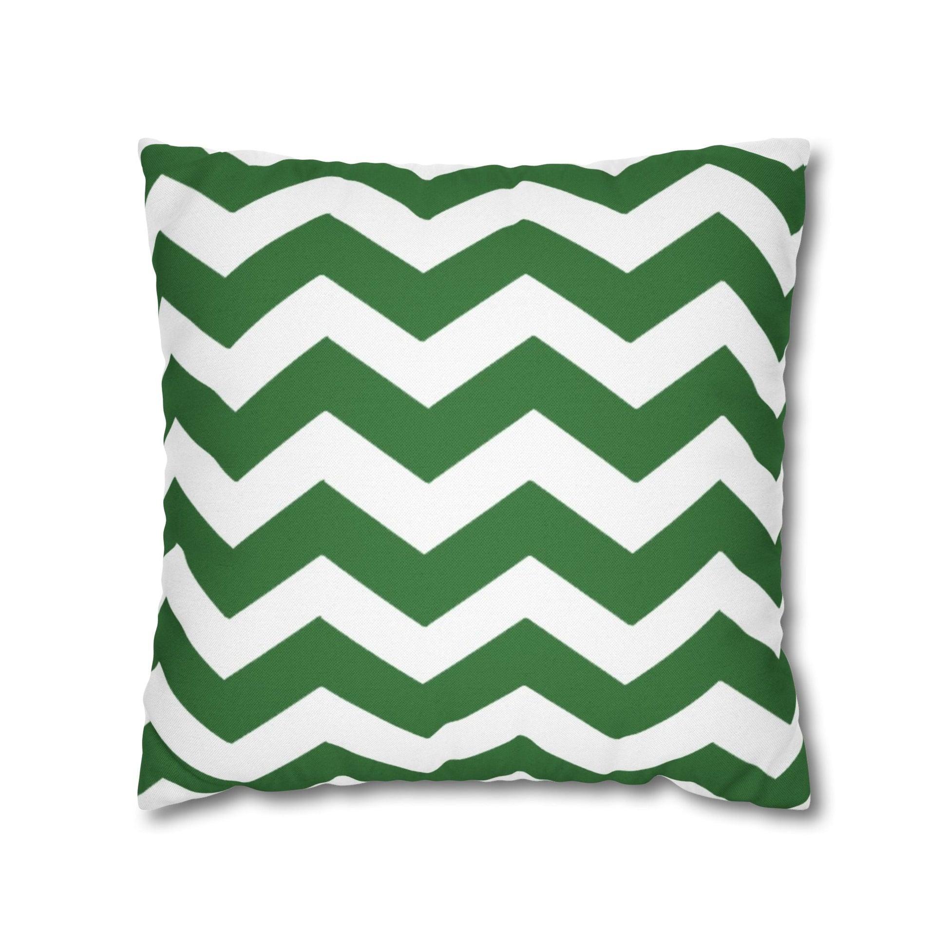 Green and White Chevron Throw Pillow, Artsulli - Art is Long, Life is Short, Home Decor, Size, 18" × 18", , , , , 29764596987863934510