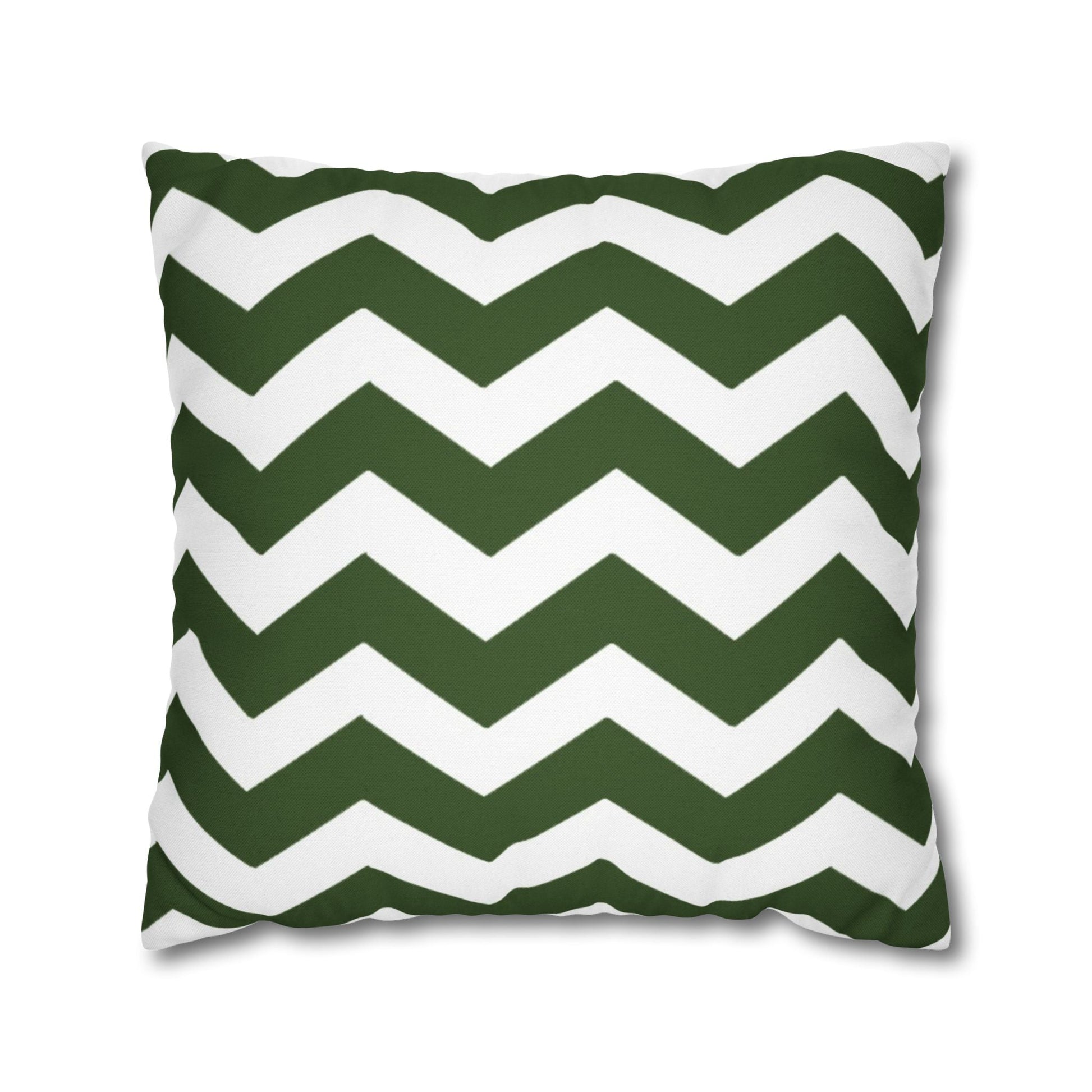 Green and White Chevron Throw Pillow, Artsulli - Art is Long, Life is Short, Home Decor, Size, 20" × 20", , , , , 27876703633030315250