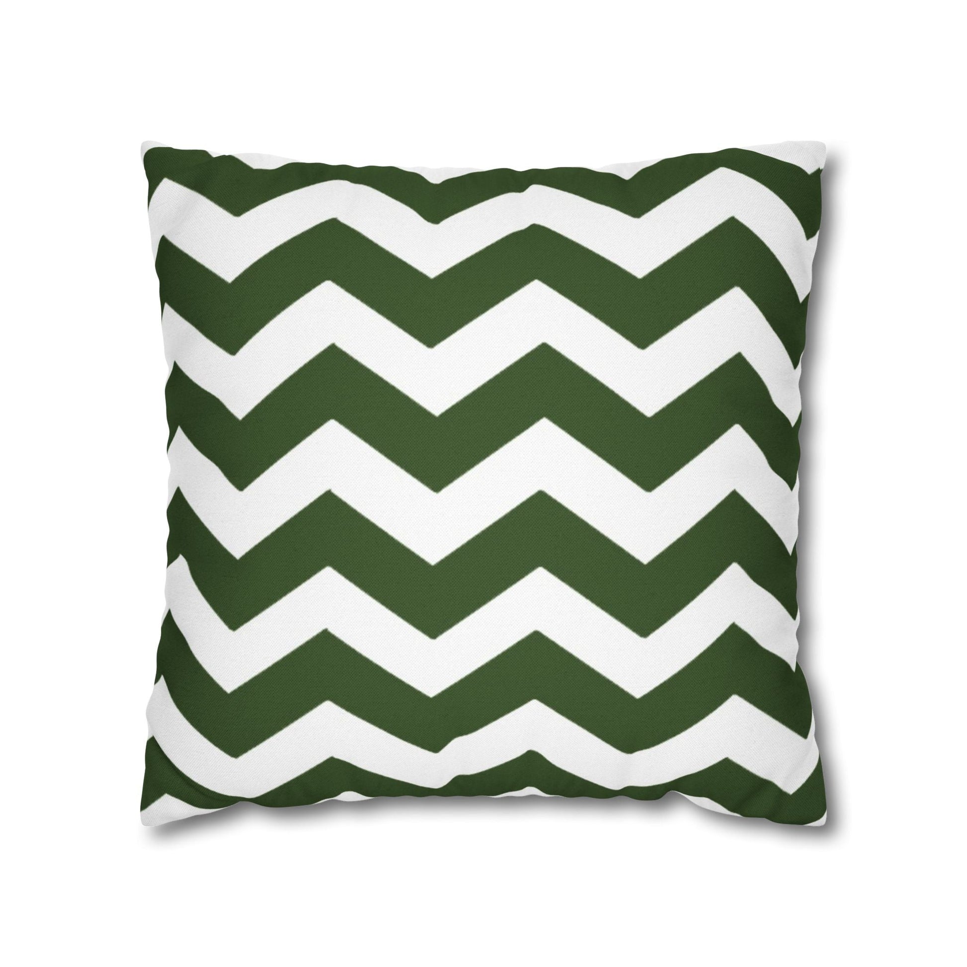 Green and White Chevron Throw Pillow, Artsulli - Art is Long, Life is Short, Home Decor, Size, 18" × 18", , , , , 80570862872236113060