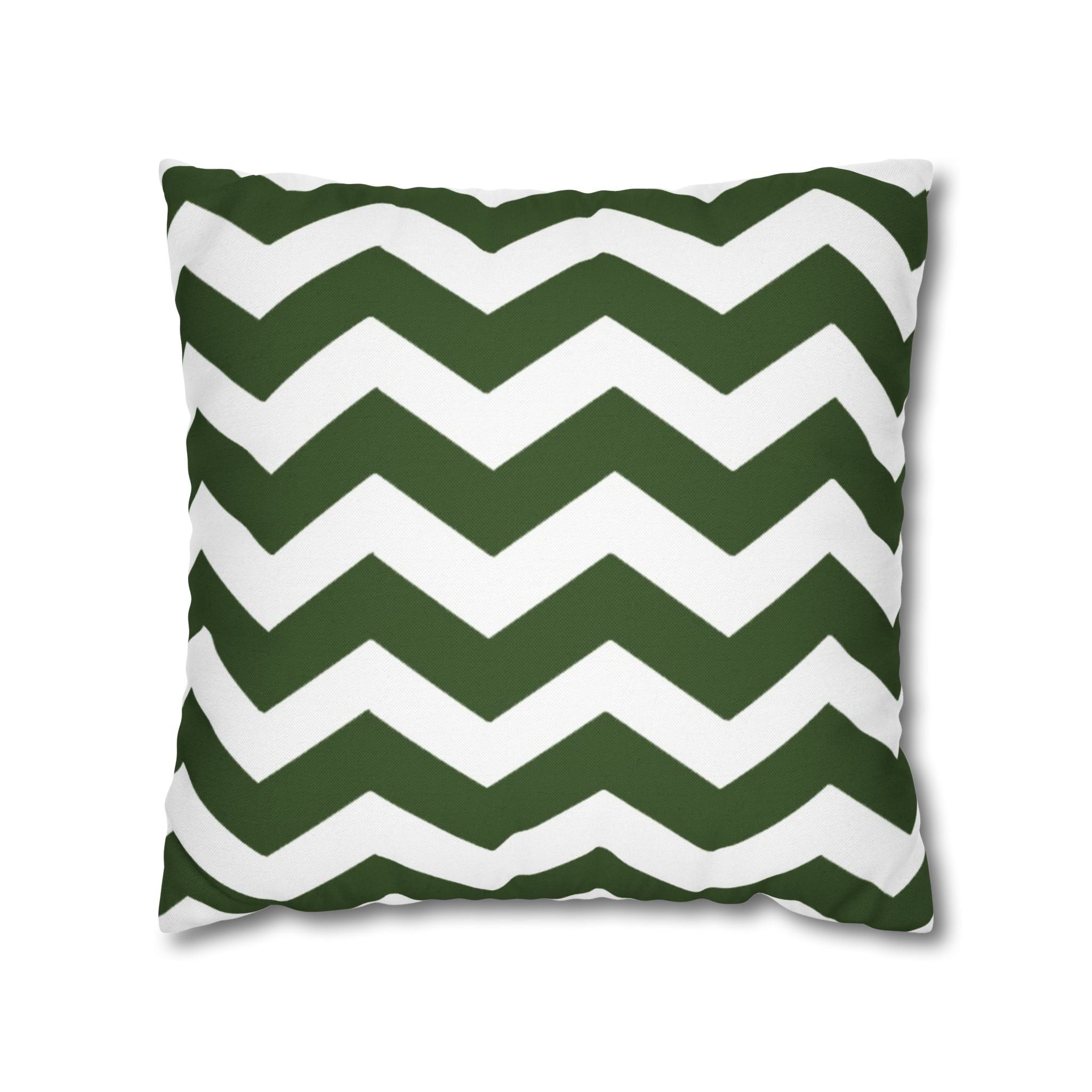 Green and White Chevron Throw Pillow, Artsulli - Art is Long, Life is Short, Home Decor, Size, 18" × 18", , , , , 80570862872236113060