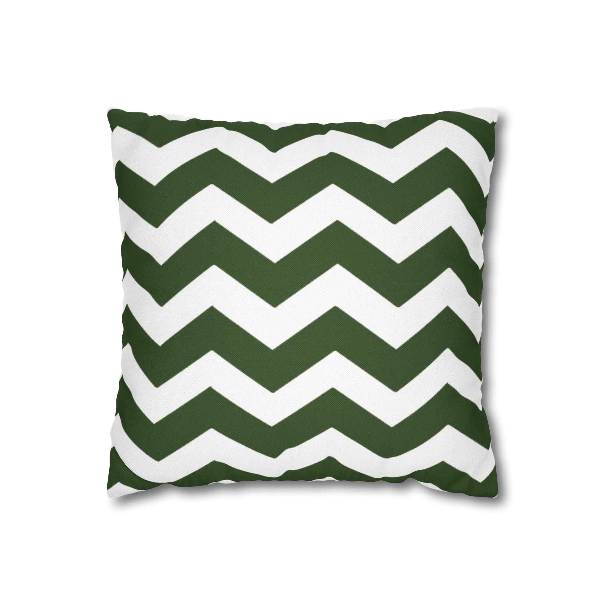 Green and White Chevron Throw Pillow, Artsulli - Art is Long, Life is Short, Home Decor, Size, 14" × 14", , , , , 28295988501368264468