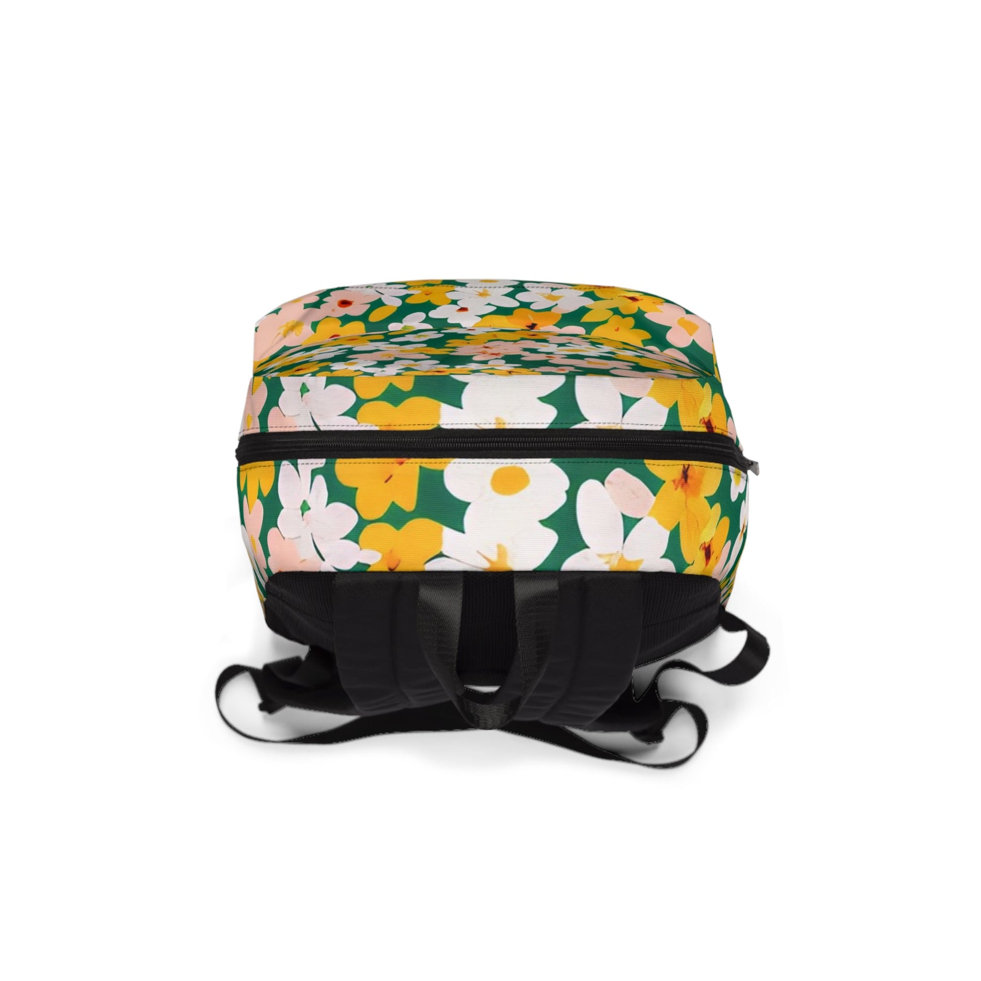 Green Floral Backpack, Artsulli - Art is Long, Life is Short, Bags, , , , , , , 