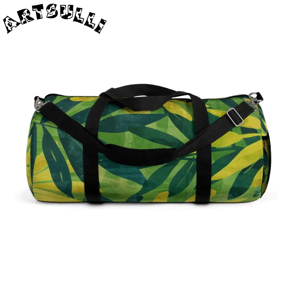Green Leaf Jungle Duffel Bag, Artsulli - Art is Long, Life is Short, Bags, Size, Large, , , , , 19885194897904821739