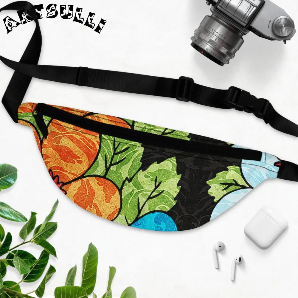 JAKKOUTTHEBXX Groovy Black Floral Lightweight Bag 2025