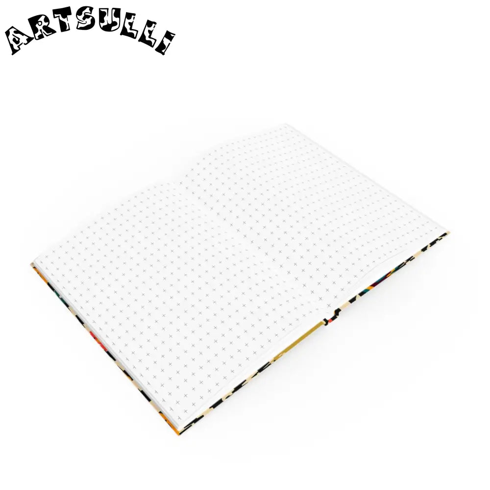 JAKKOUTTHEBXX Groovy Checkerboard Journal with High-Quality 90gsm Paper 2025