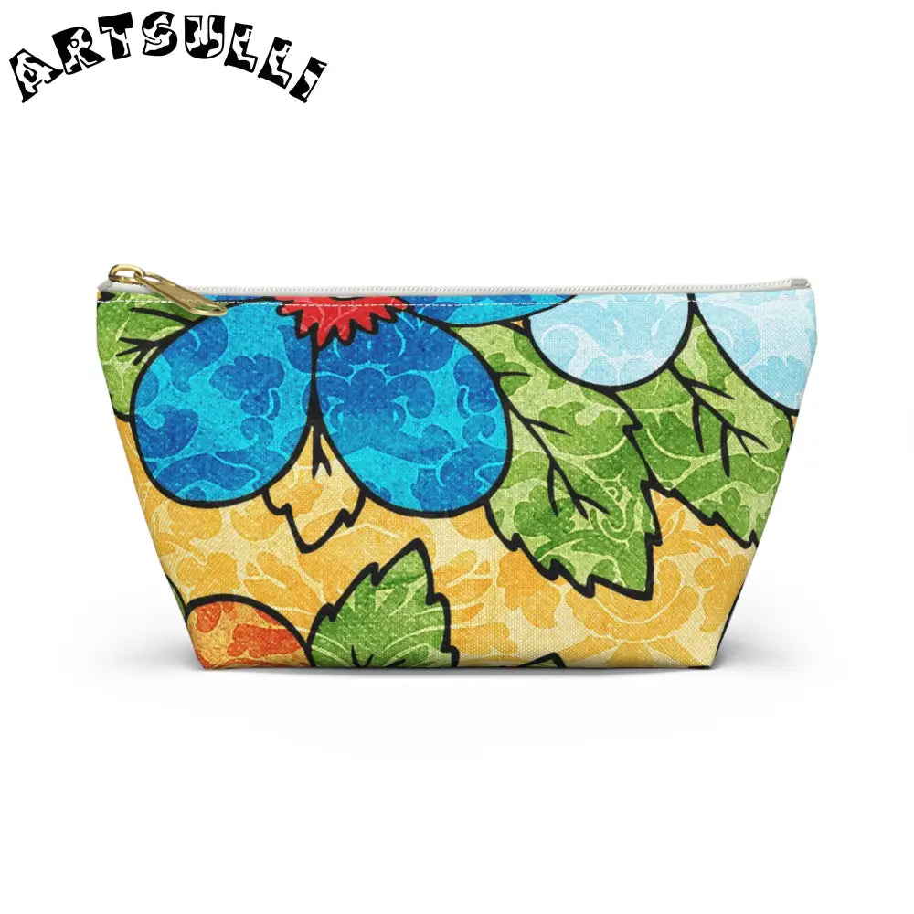 JAKKOUTTHEBXX Groovy Yellow Floral KL Accessory Pouch 2025