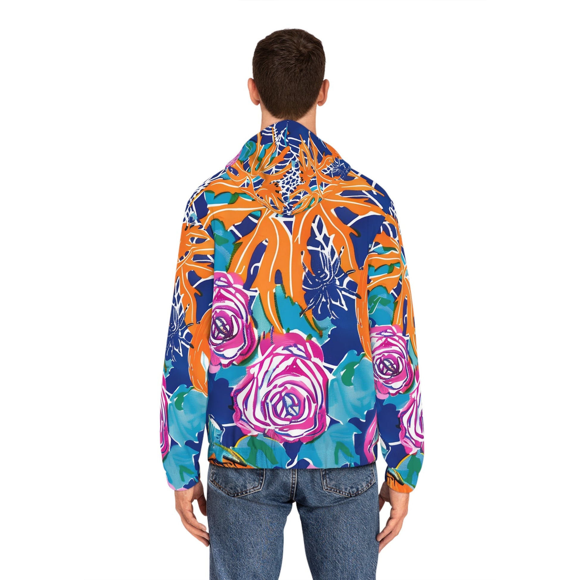 Halloween Floral Pumpkin Zip Hoodie, Artsulli - Art is Long, Life is Short, All Over Prints, , , , , , , 