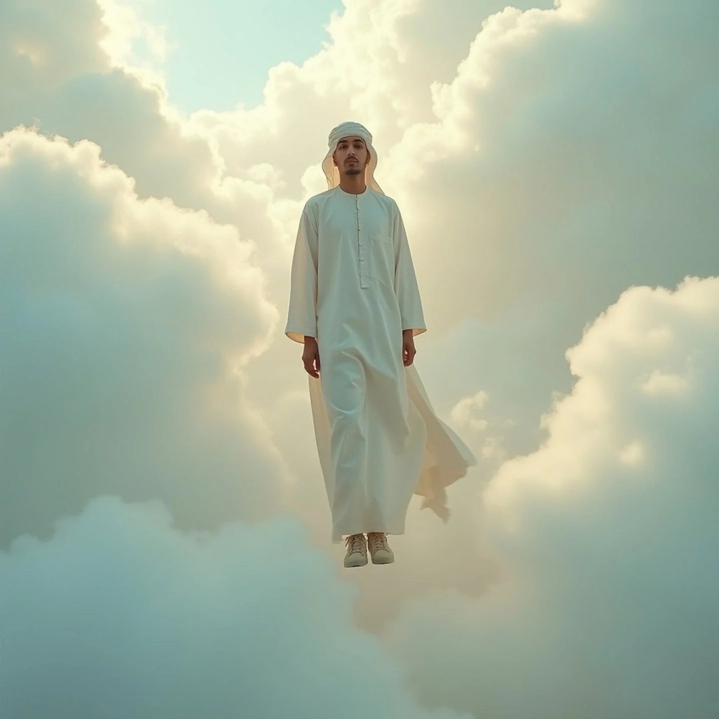 Buy The Best man white traditional attire clouds By Artsulli x Color Printify - Hashish Trap Type Beat - 2025