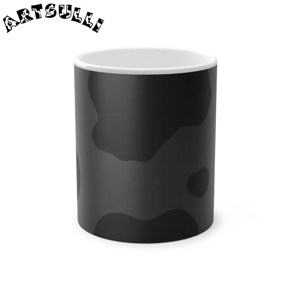 Heat Sensitive Black Ceramic Magic Coffee Mug, Artsulli - Art is Long, Life is Short, Mug, Size, 11oz, , , , , 33604661128690
