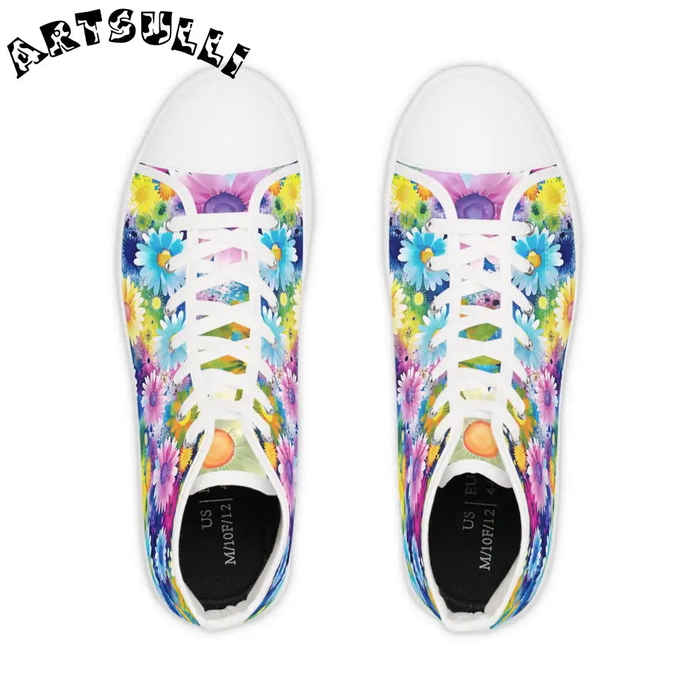 JAKKOUTTHEBXX Hi-Poly Deodorant Memory Floral High Tops 2025