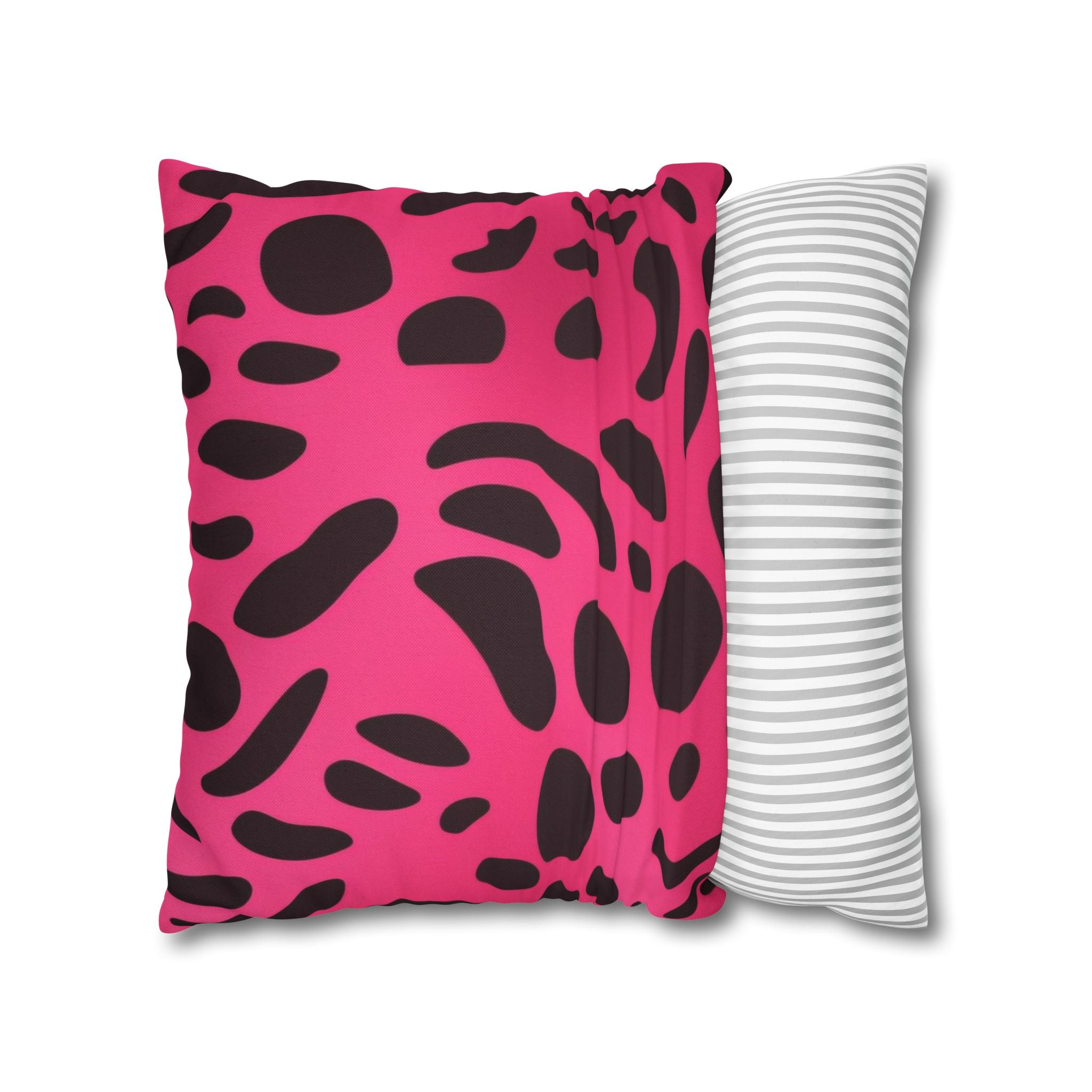 Hot Pink Abstract Spot Throw Pillow, Artsulli - Art is Long, Life is Short, Home Decor, , , , , , , 