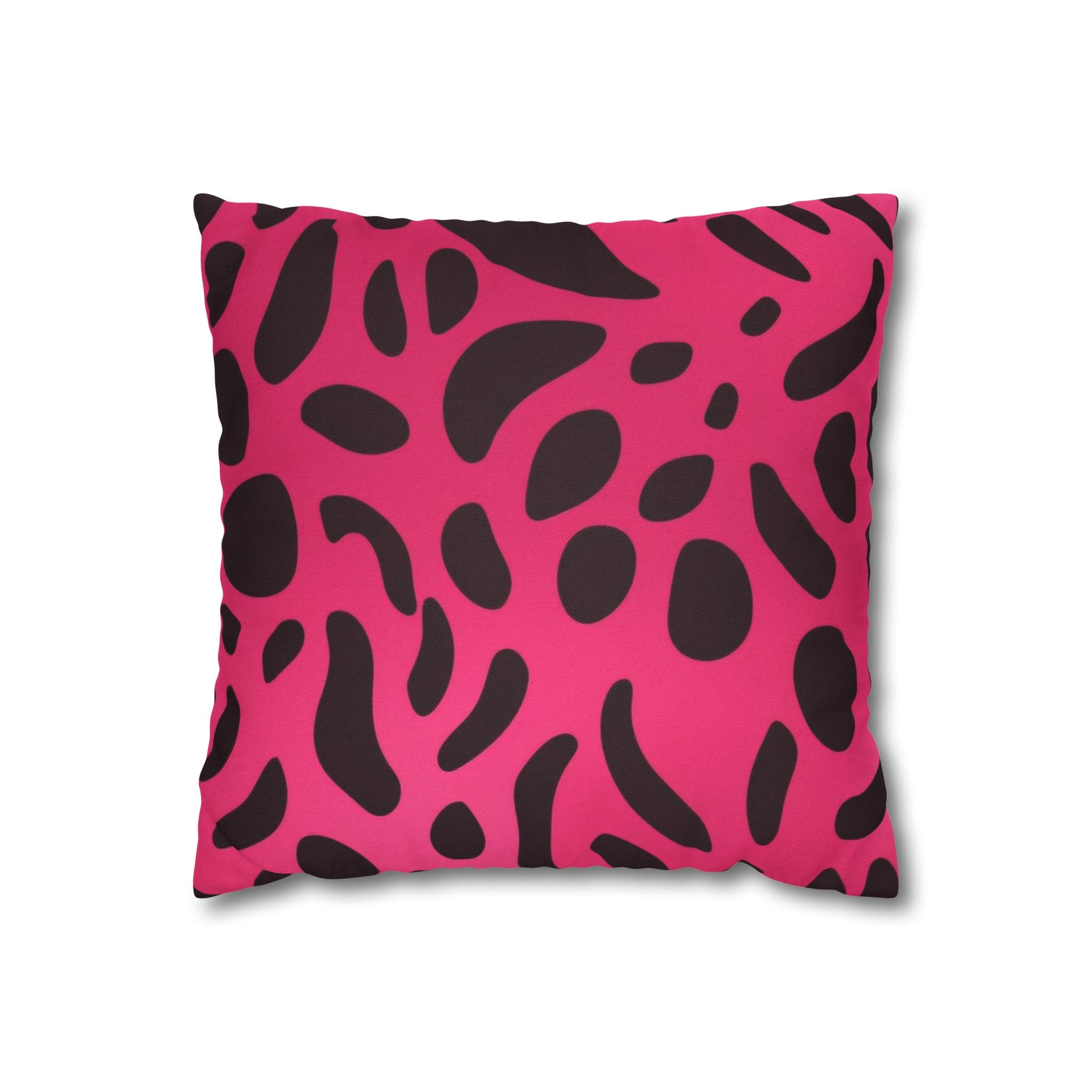 Hot Pink Abstract Spot Throw Pillow, Artsulli - Art is Long, Life is Short, Home Decor, Size, 14" × 14", , , , , 16512669047022063833