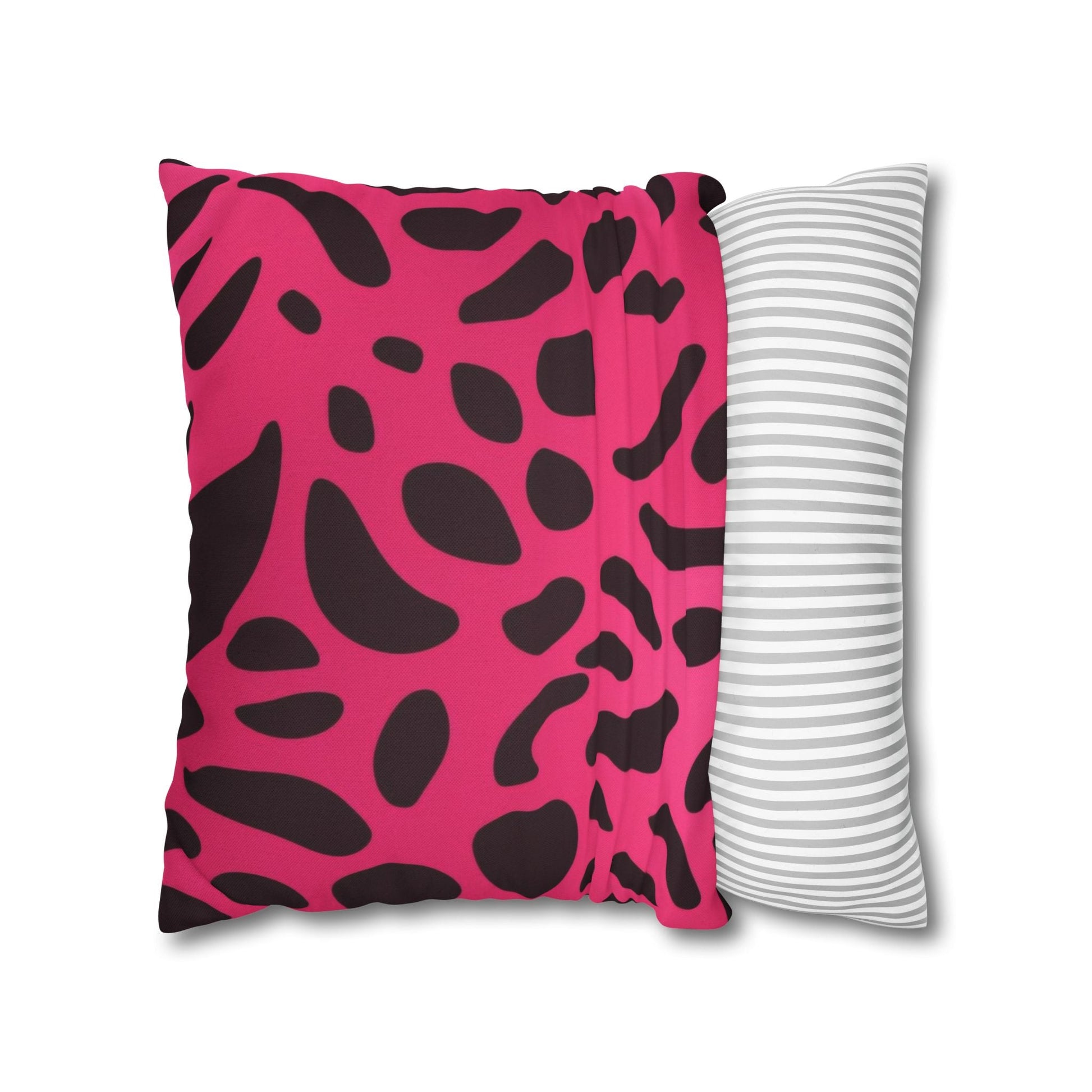 Hot Pink Abstract Spot Throw Pillow, Artsulli - Art is Long, Life is Short, Home Decor, , , , , , , 