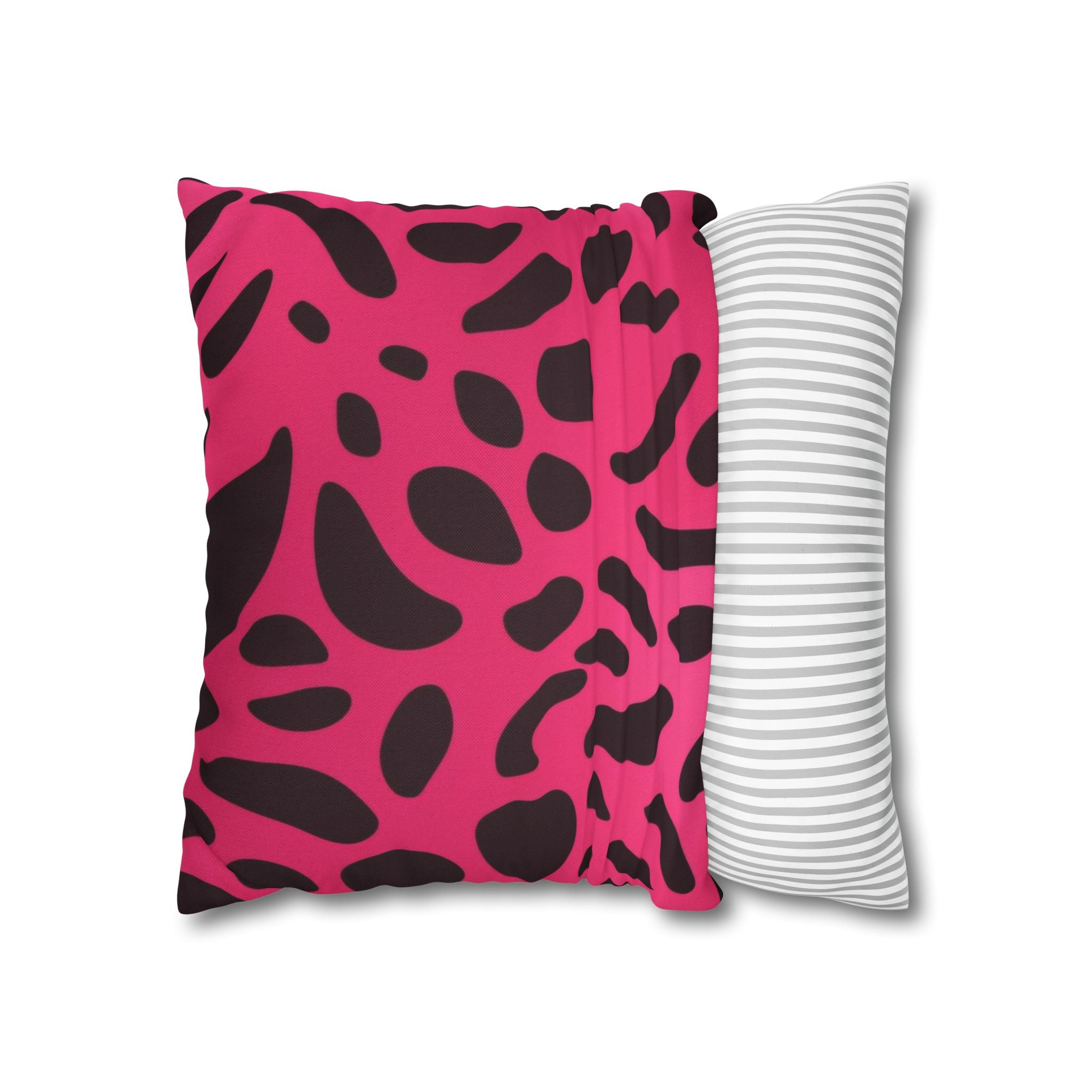 Hot Pink Abstract Spot Throw Pillow, Artsulli - Art is Long, Life is Short, Home Decor, , , , , , , 
