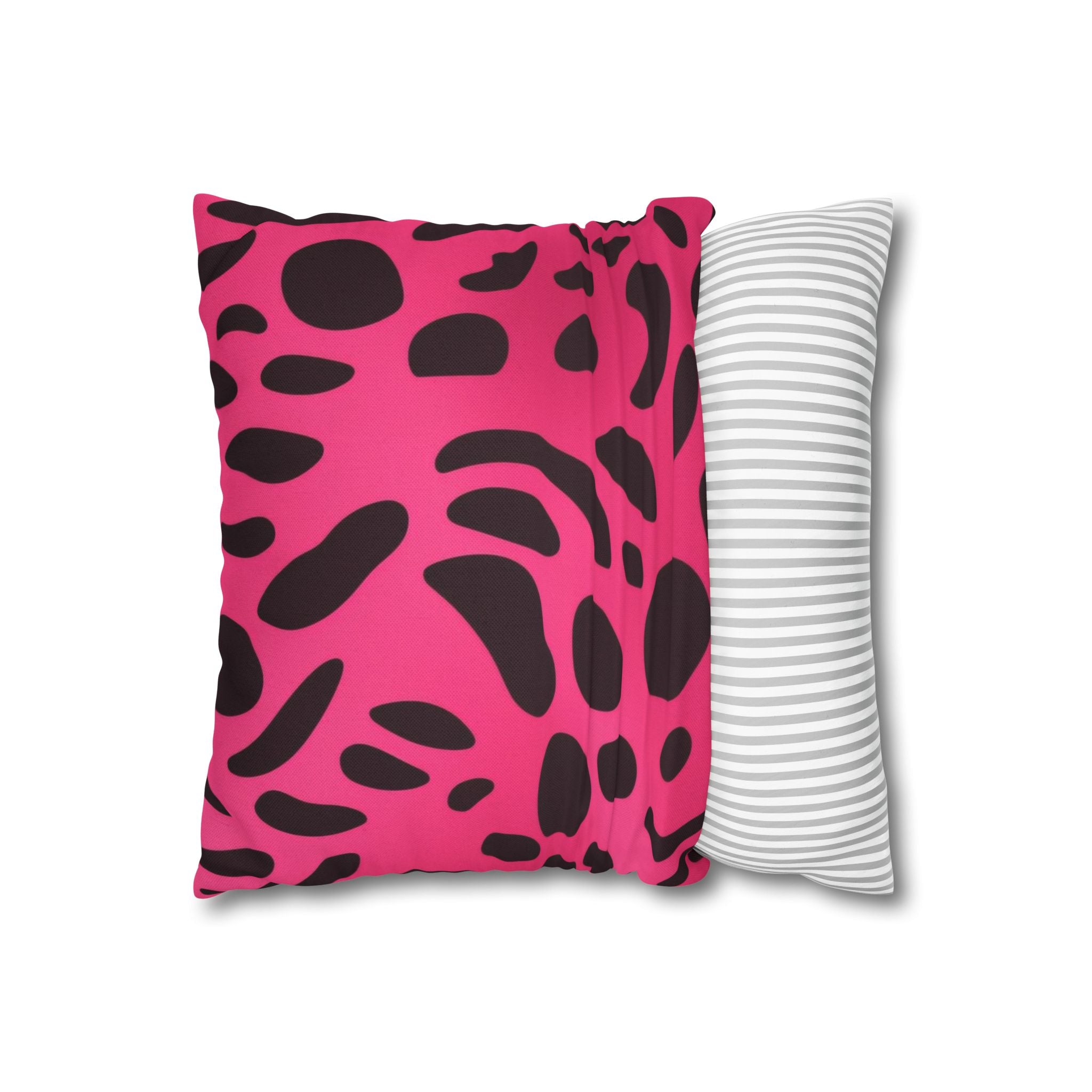 Hot Pink Abstract Spot Throw Pillow, Artsulli - Art is Long, Life is Short, Home Decor, , , , , , , 