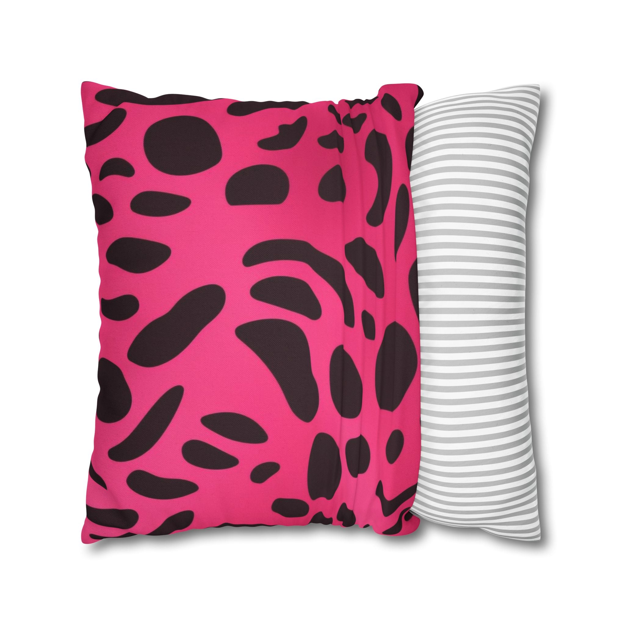 Hot Pink Abstract Spot Throw Pillow, Artsulli - Art is Long, Life is Short, Home Decor, , , , , , , 