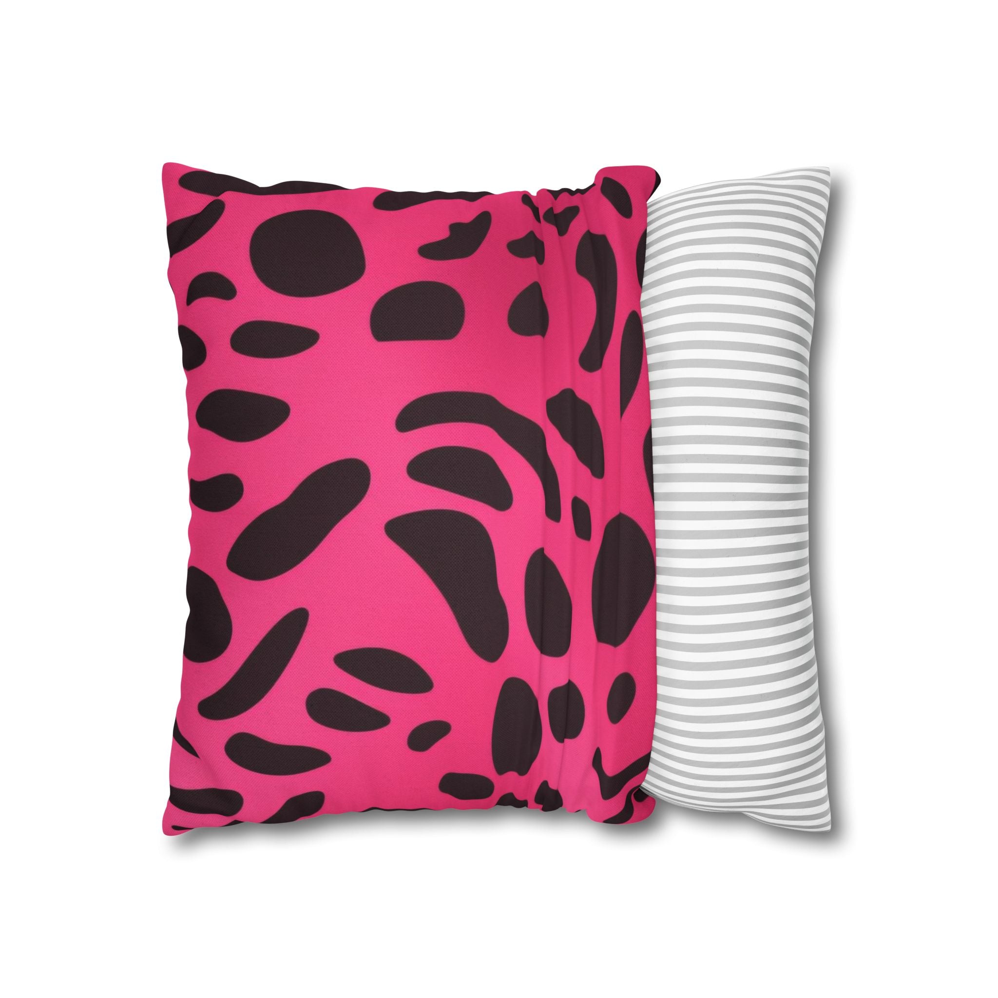 Hot Pink Abstract Spot Throw Pillow, Artsulli - Art is Long, Life is Short, Home Decor, , , , , , , 