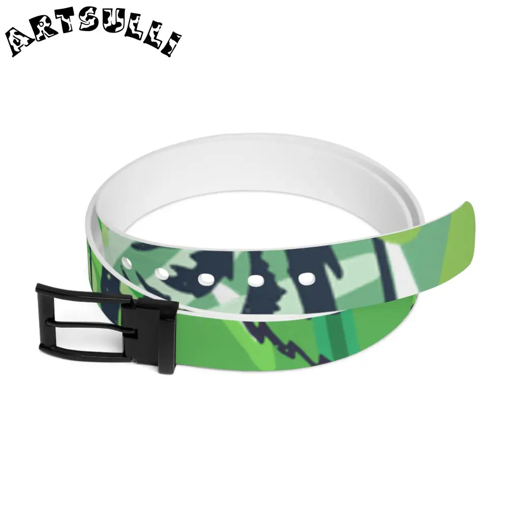 Jungle Tigers Green Belt, Artsulli - Art is Long, Life is Short, Accessories, Material, Black Metal, Size, 50'', , , 14769249204911