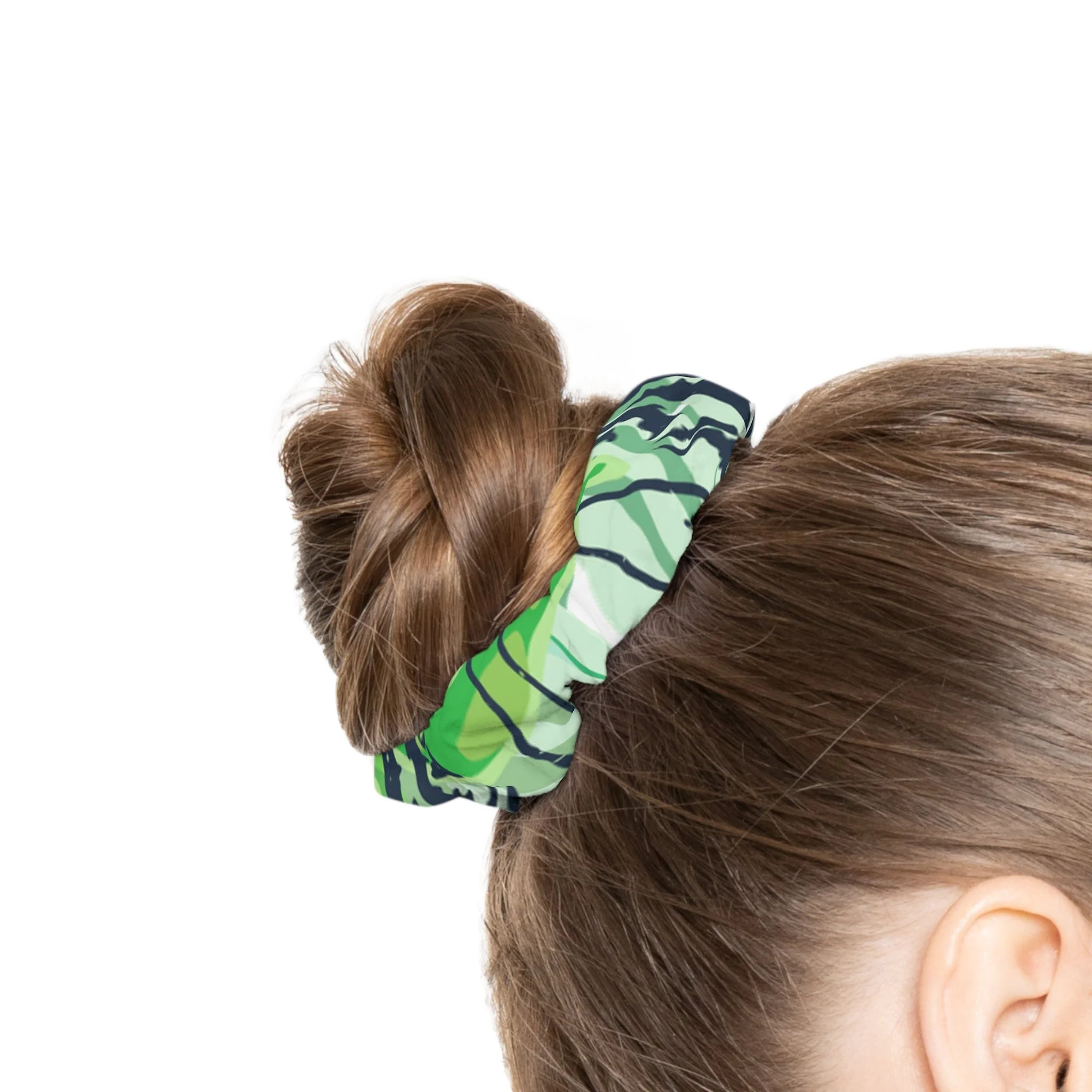 Jungle Tigers Green Scrunchie, Artsulli - Art is Long, Life is Short, Accessories, , , , , , , 