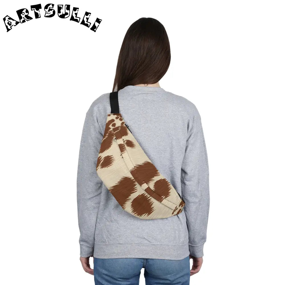 JAKKOUTTHEBXX Cow Print Fanny Pack 2025