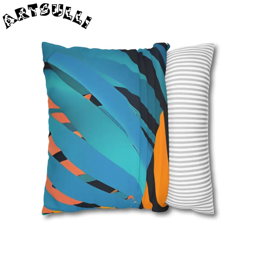 JAKKOUTTHEBXX Leaves x Tiger Abstract Art Throw Pillowcase 2025