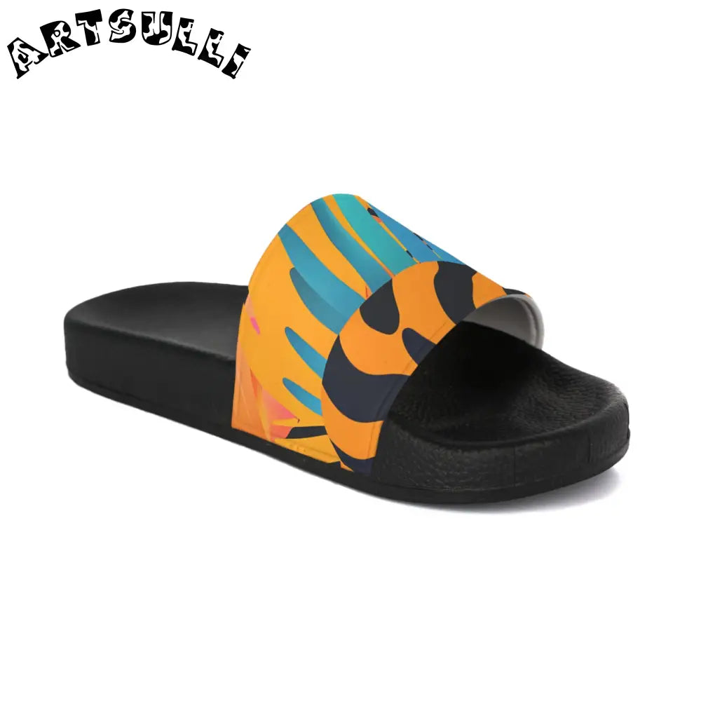 JAKKOUTTHEBXX Leaves x Tiger Custom Touch Men’s Slides 2025