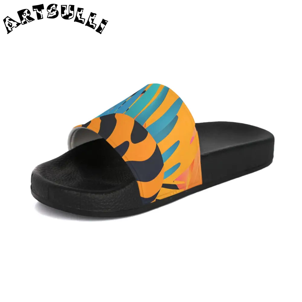 JAKKOUTTHEBXX Leaves x Tiger Custom Touch Men’s Slides 2025