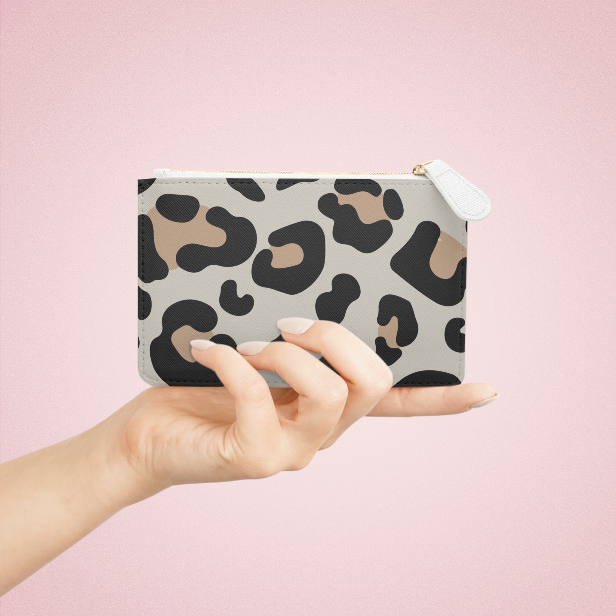 Leopard Print Clutch Bag, Artsulli - Art is Long, Life is Short, Bags, , , , , , , 