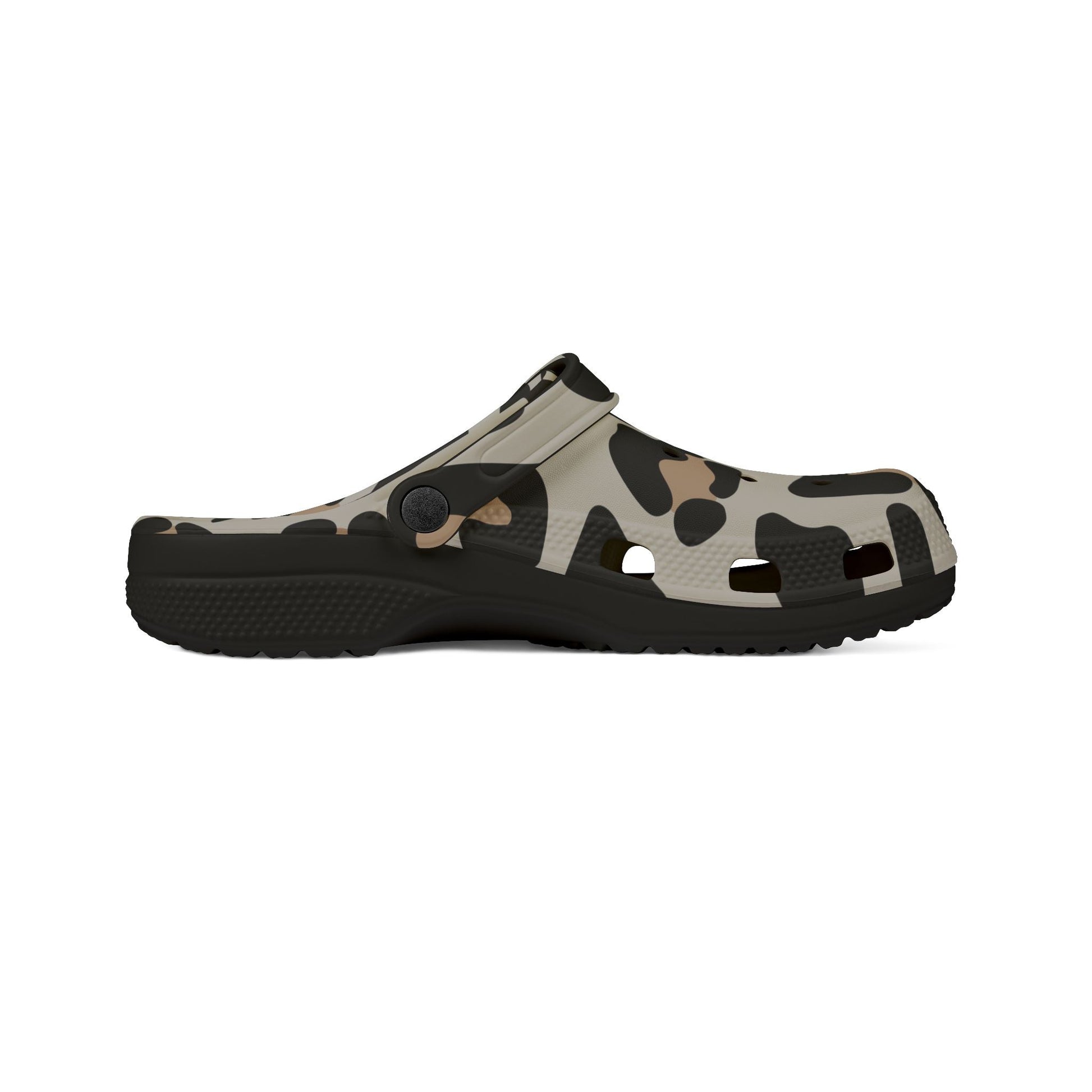 Leopard Print EVA Foam Clogs, Artsulli - Art is Long, Life is Short, Shoes, , , , , , , 