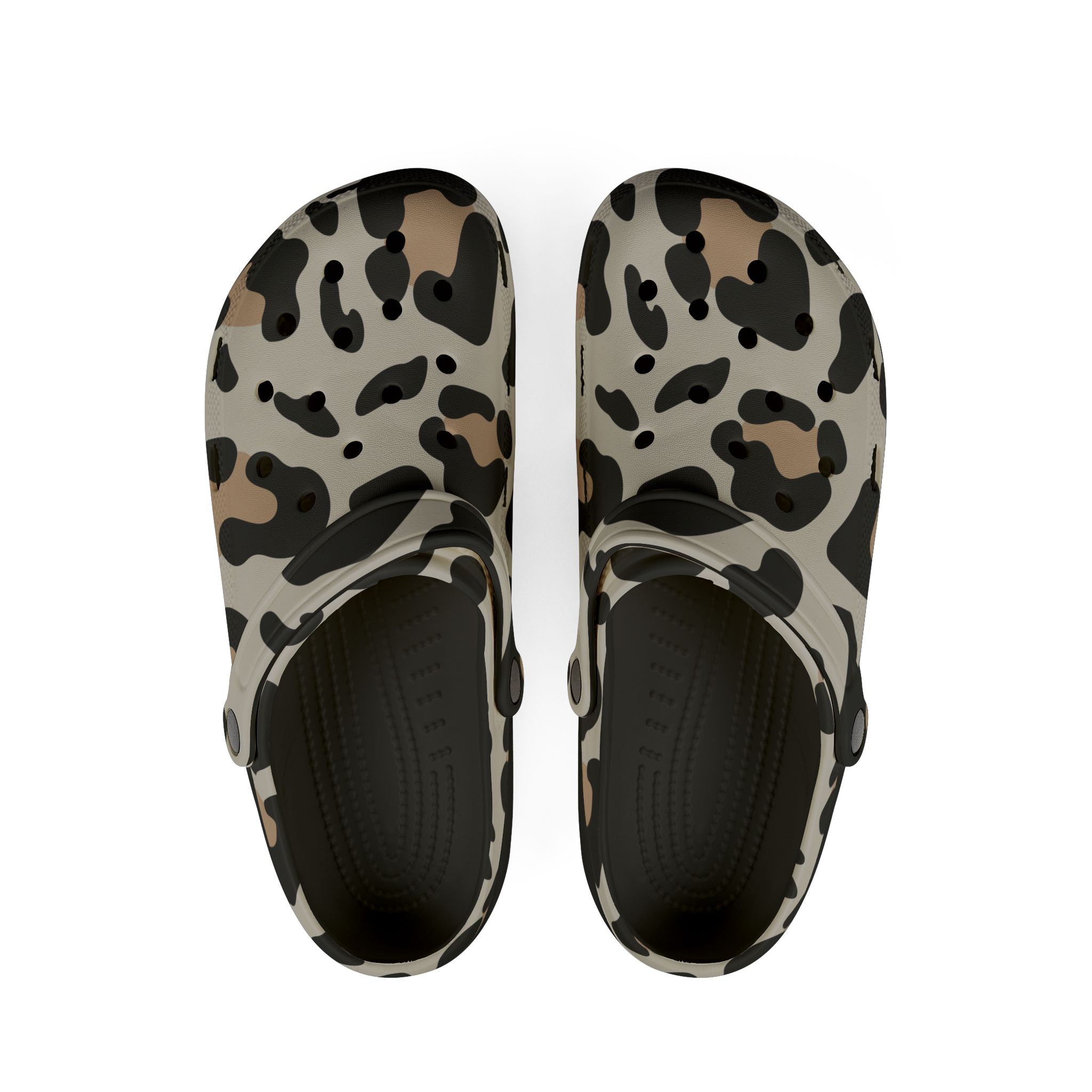 Printify Leopard Print EVA Foam Clogs 2025